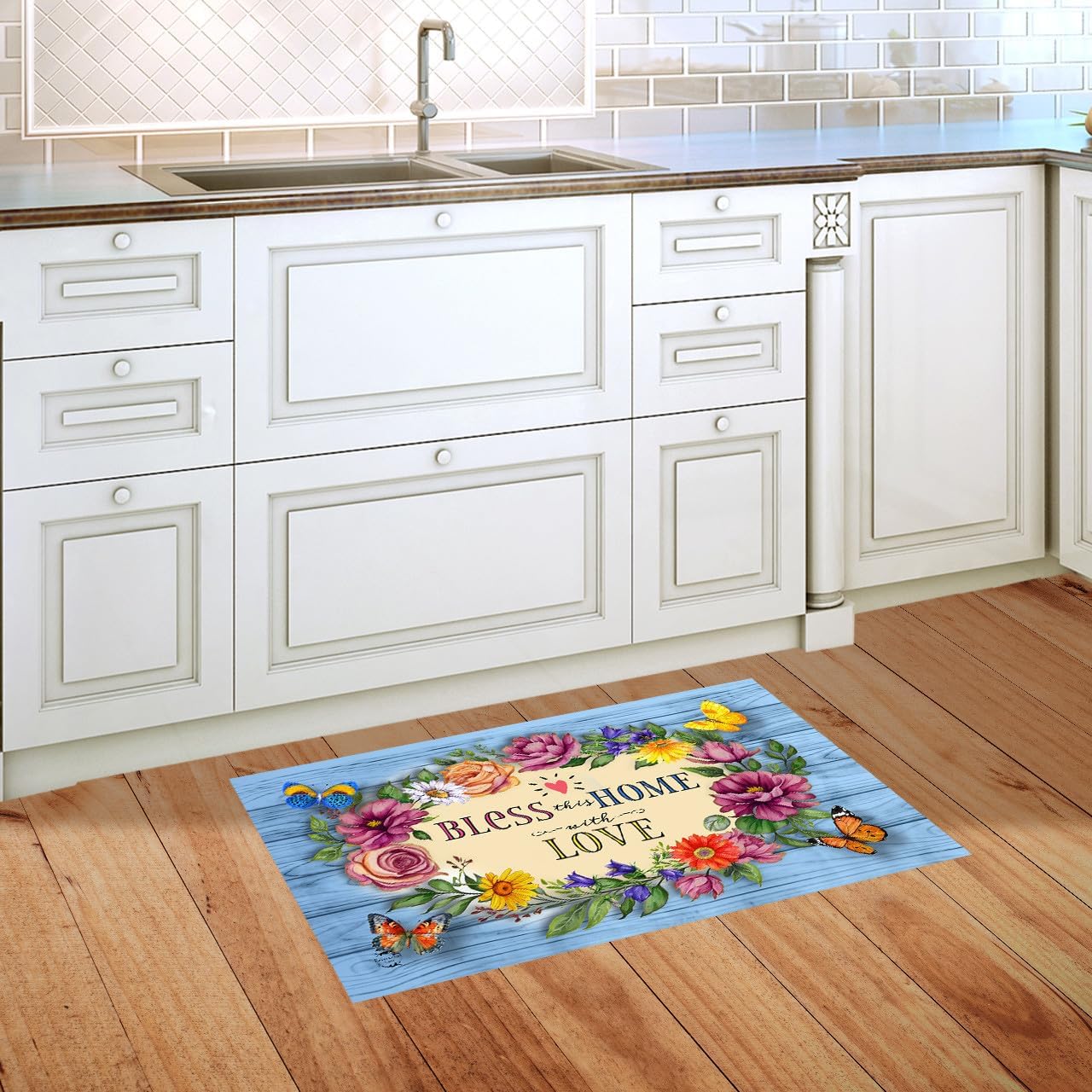 Briarwood Lane Bless This Home with Love Doormat