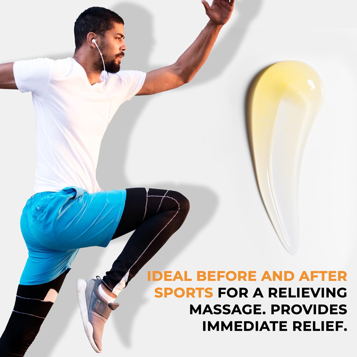 Arnica 35 Arnica Body Massage Gel – Water-Based Cosmetic Massage Gel with Arnica Montana, Fast-Absorbing Lightweight Texture, Non-Greasy Feel, Dermatologically Tested, 16.9 fl oz - Image 5