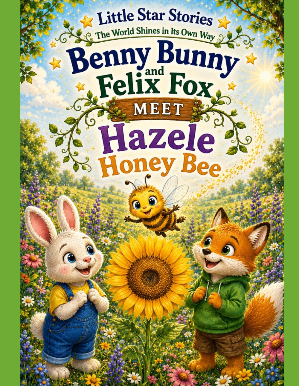 Benny Bunny and Felix Fox Meet Hazele Honey Bee (Little star stories)