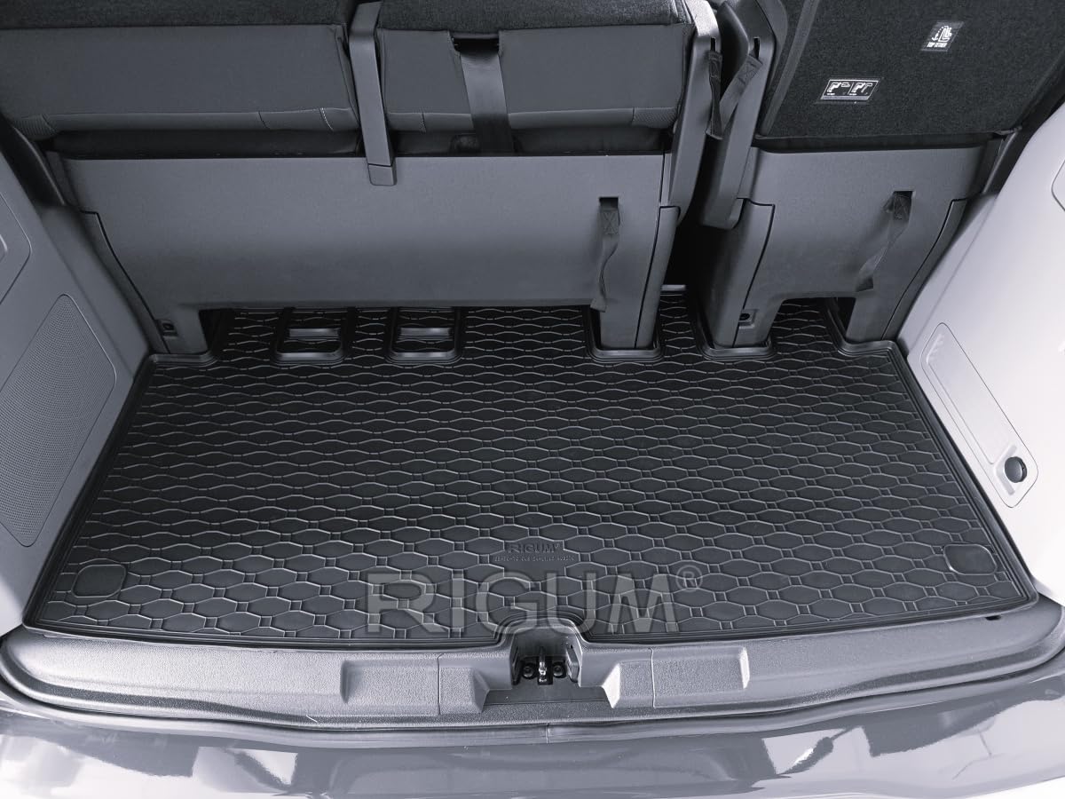 Gummimatten passend für Ford Tourneo Custom NXN ab Bj.2024 | 9-teiliges Automatten-Set für Kofferraum & Fahrgastraum (2 Sitze vorn) - rutschfest, wasserdicht, geruchsneutral