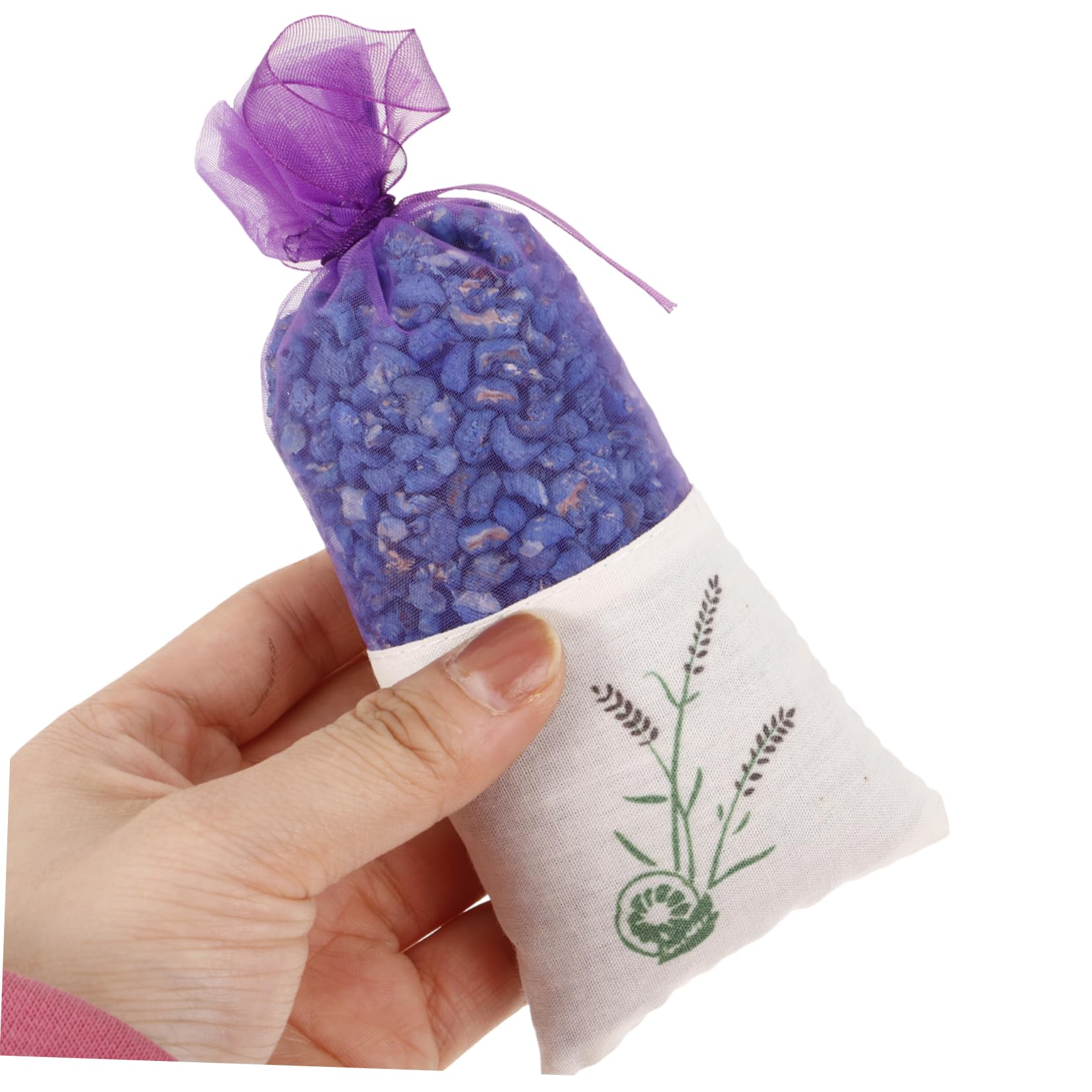 6 Pezzi Sacchetti Profumati Lavanda per Guardaroba e Auto | Retina Mesh Minerale Nano, Profumazione Naturale Persistente, Uso in Armadi e Cassetti