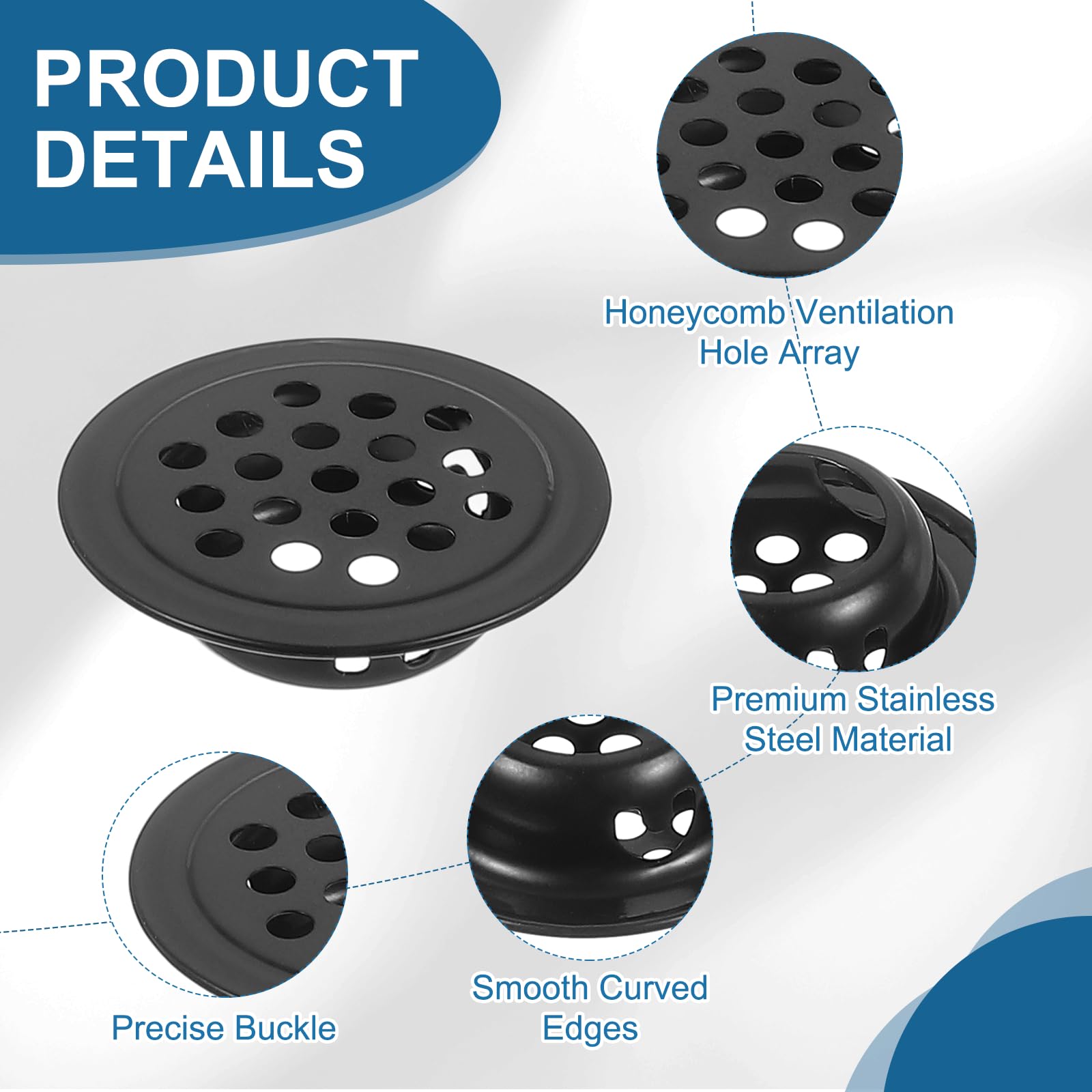 PATIKIL 29mm Circular Air Vents - Image 3