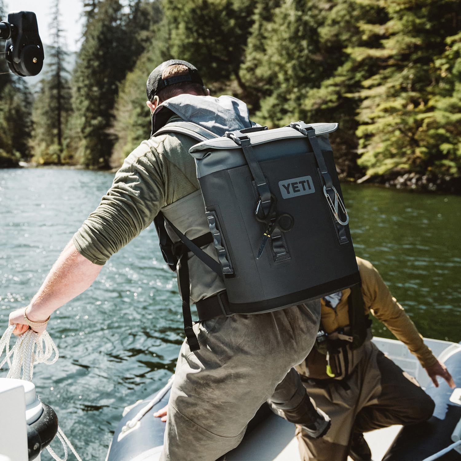 YETI Hopper M12 Sac à dos isotherme Bleu marine classique