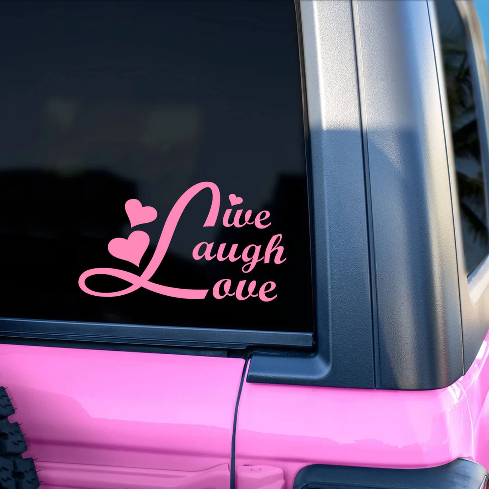 6Pcs Cute Faith Stickers Pack Inspirational Car Accessories Gifts for Women Girl Essentials Decorations Stuff for Automotive Spiritual — view 2