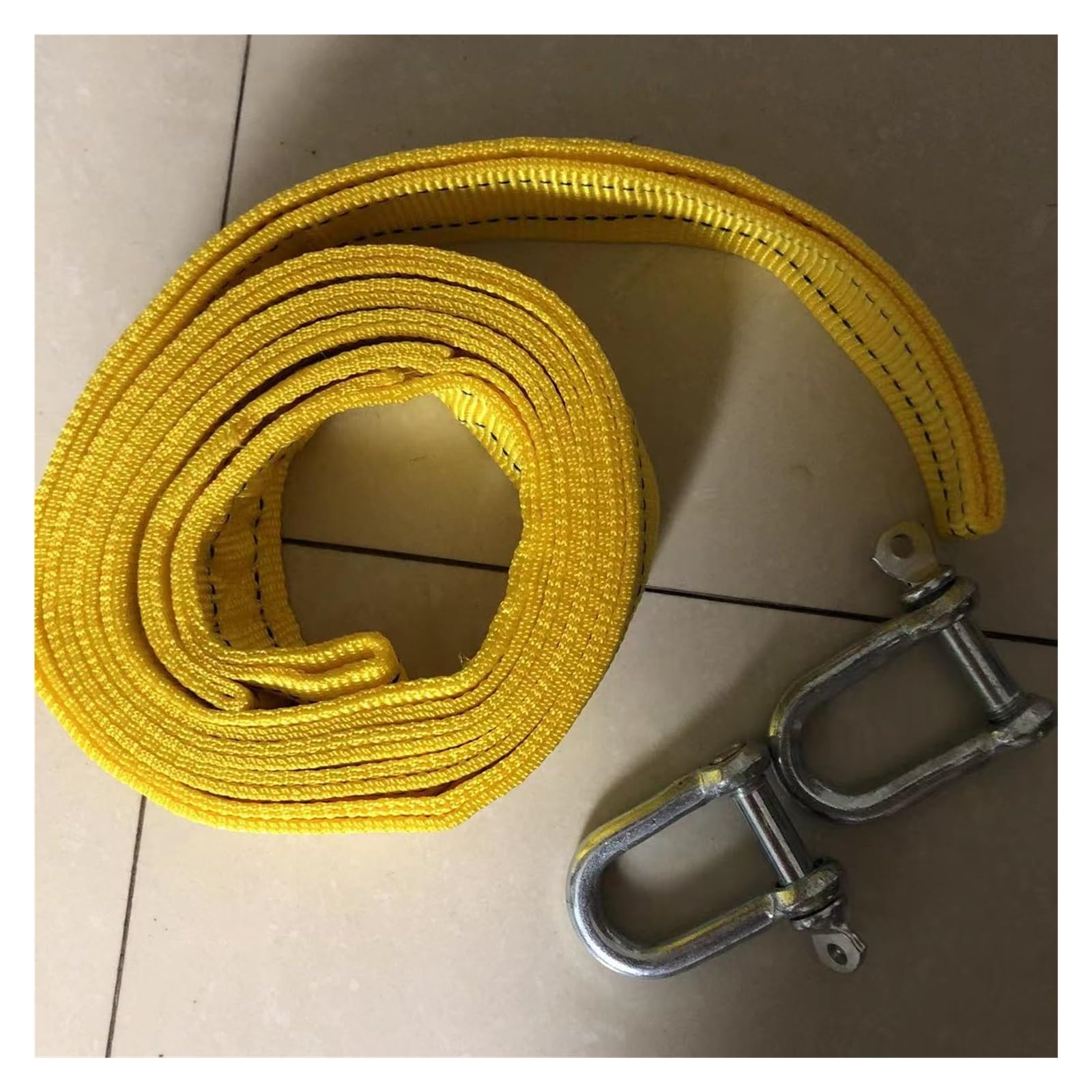 400CM Heavy Duty 5 Ton Samochód Kabel Holowniczy Holowanie Ciągnąć Linę Pasek Haki Van Road Recovery U-hook Eagle Claw Hak Przyczepy Wciągarka Solidna I Niezawodna(4M 5T Eage HOOK)