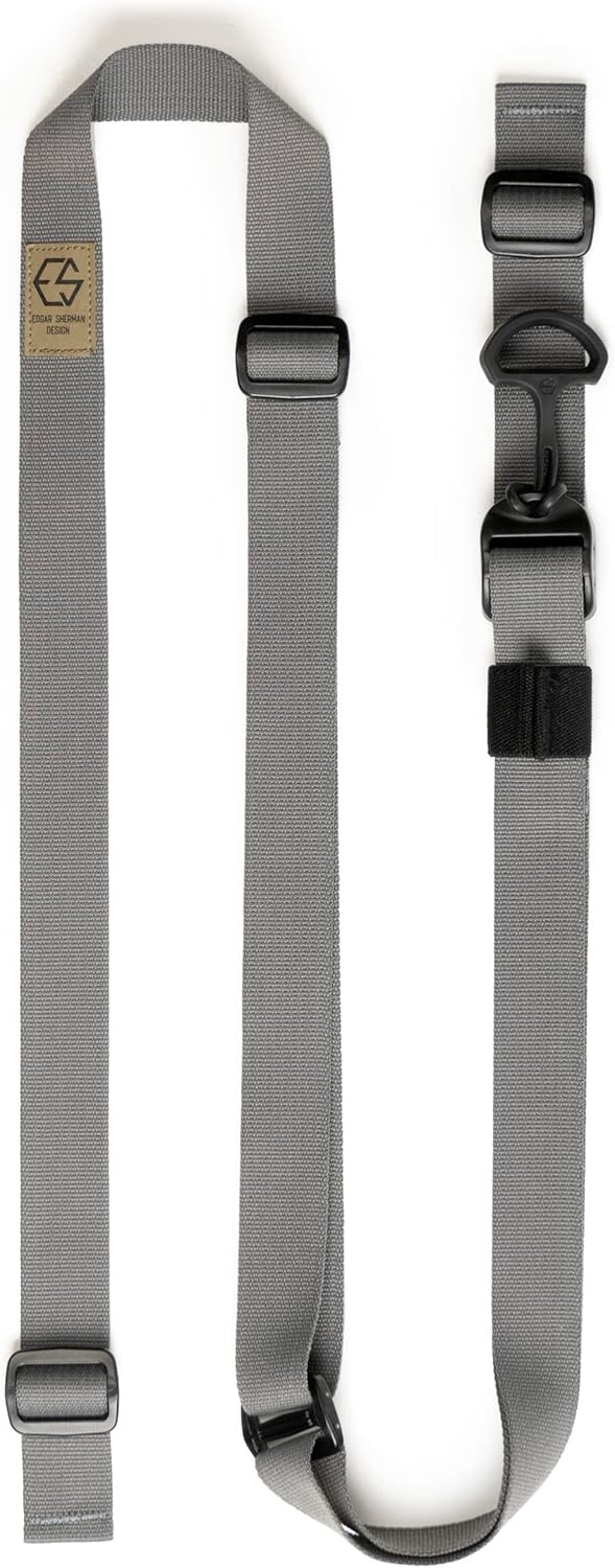 Edgar Sherman Design ESD Sling Tactical Rifle Sling | Two-Point | Mil-Spec | Quick Adjust | Lightweight | Integrated Elastic Retention | Trusted by Special Operations | USA Made