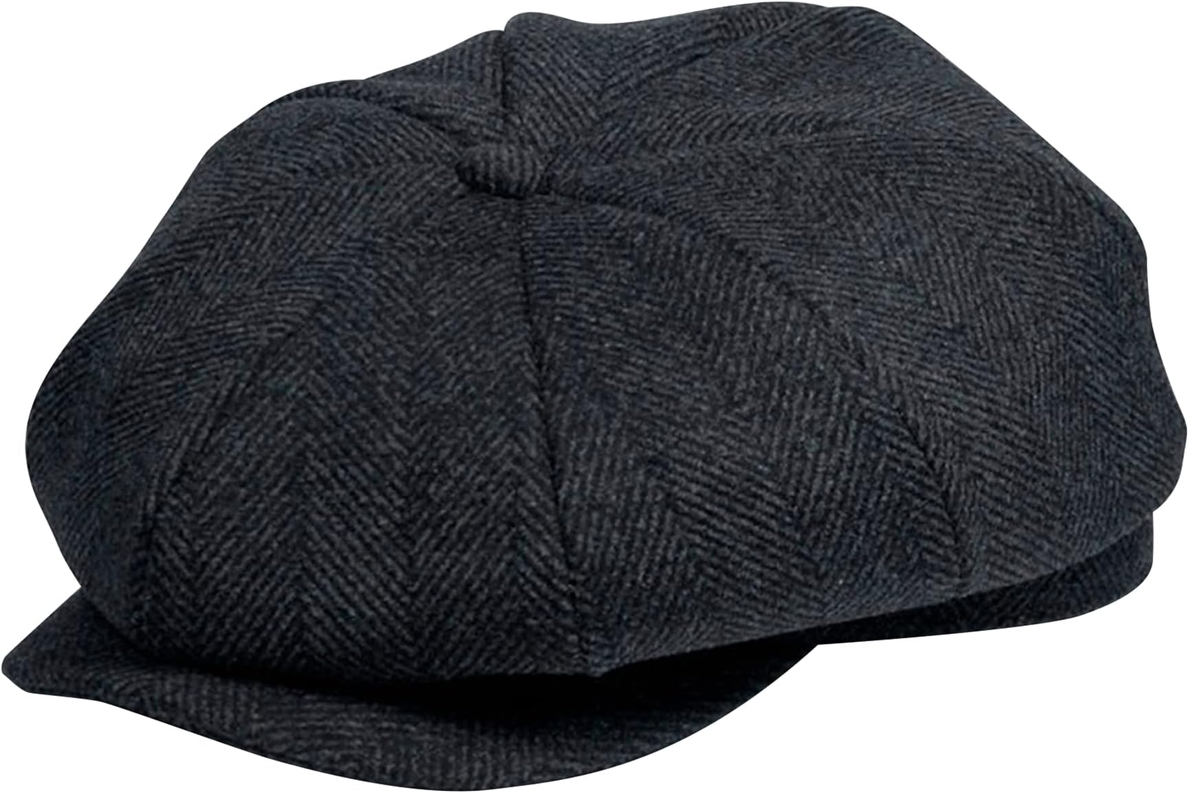Newsboy Cap for Men - Irish Newsies Cabbie Hat - Flat Winter Hat