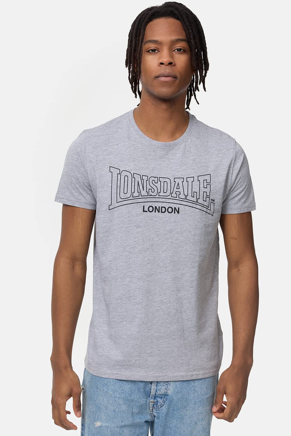 Lonsdale Herren T-Shirt Normale Passform Dreierpack BEANLEY