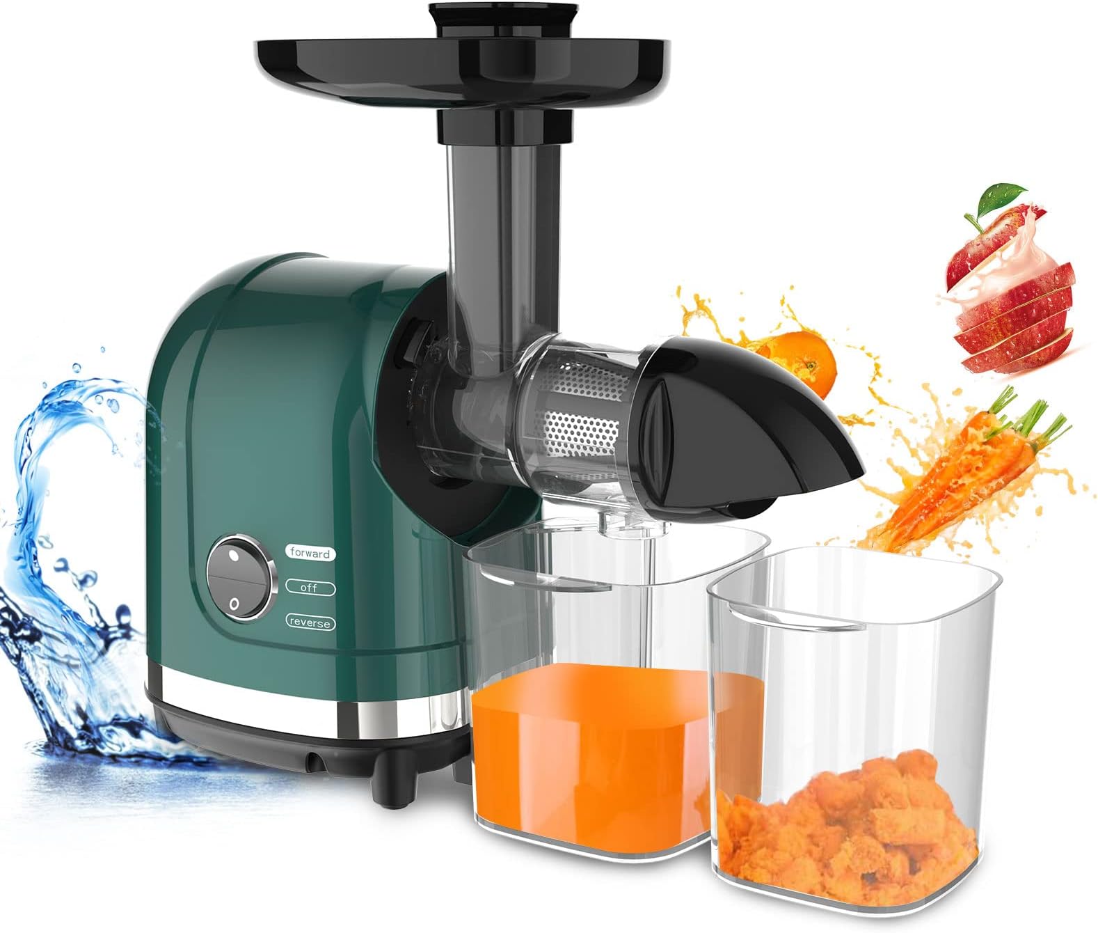 Handy Pantry HJ Hurricane Stainless Steel Manual Wheatgrass