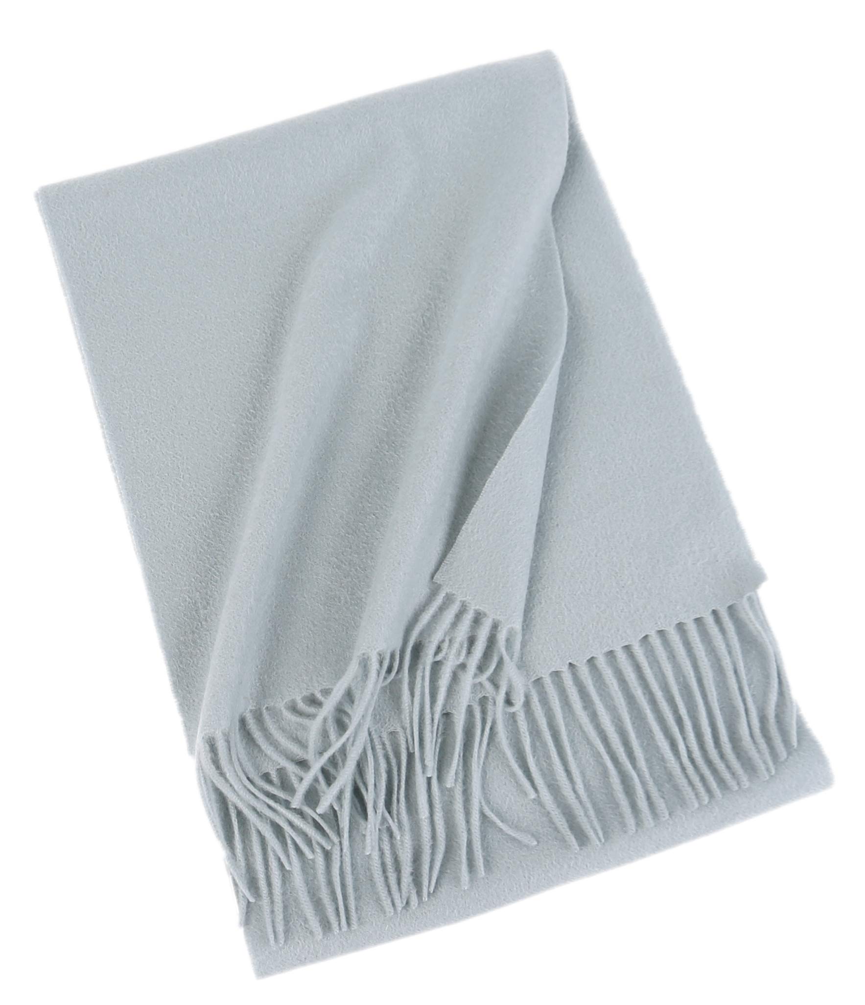 Unisex 2-Farben Kaschmir Wenden Fransen Schal