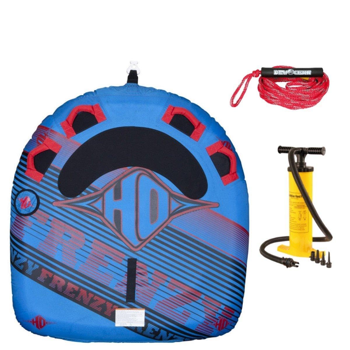 HO Sports FRENZY 2 Persoen Package Tube Towable Decktube