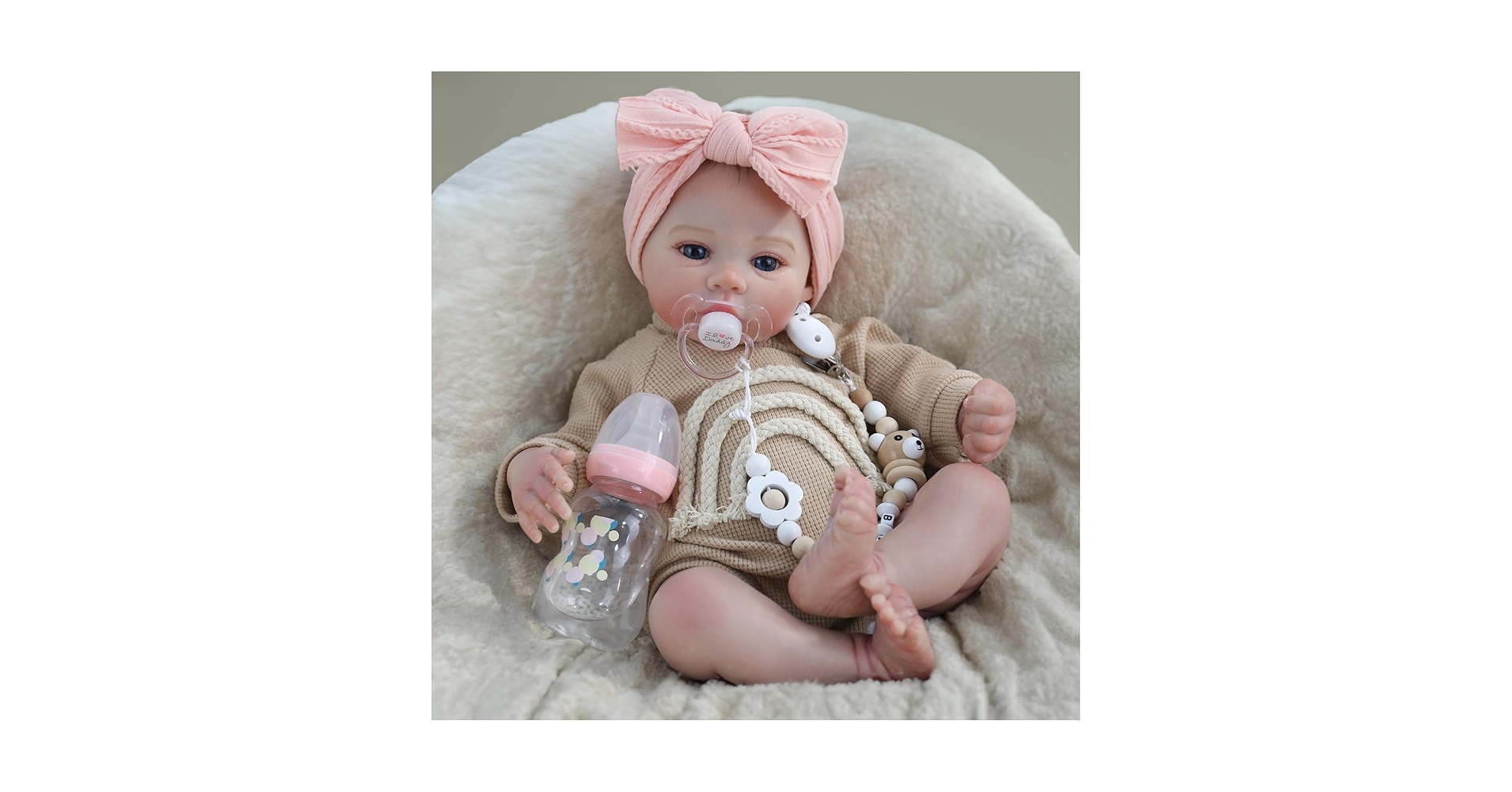 Amazon.com: WOOROY Realistic Reborn Baby Dolls - 18 Inch Lifelike