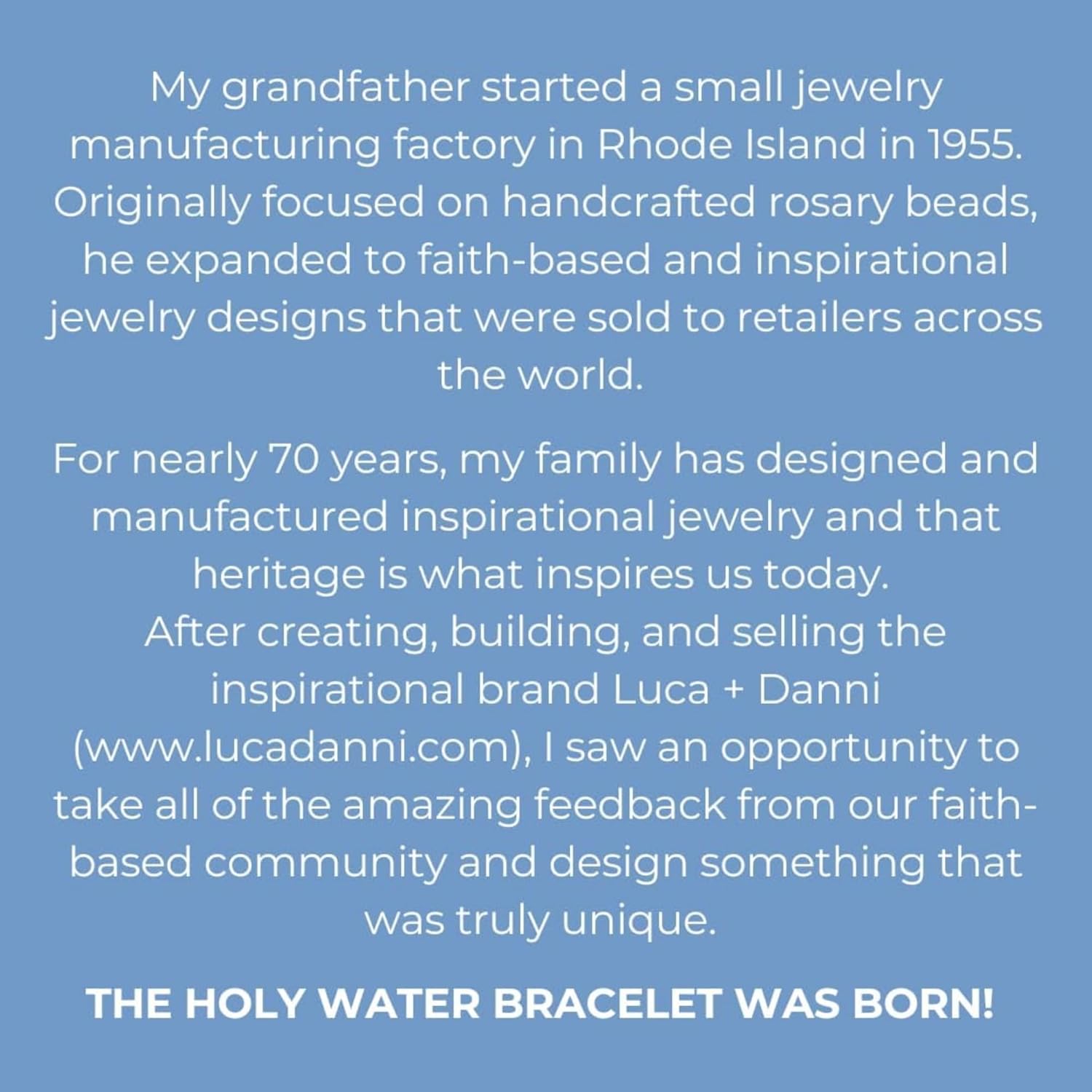 Holy Water Stretch Bracelet For Women - Image 4