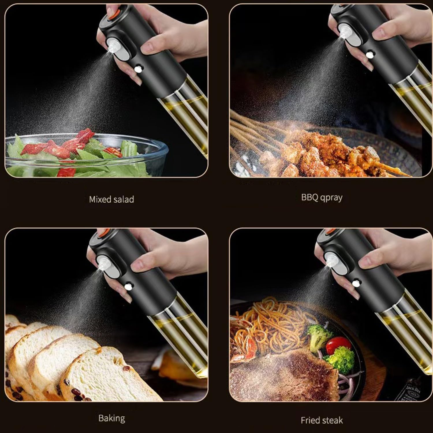 Electric Butter Sprayer For Cooking, Popcorn Butter Dispenser, Continuous Spray With Portion Control,For BBQ Salad Bread Baking, Cordless Butter Sprayer For Popcorn, Avocado Oil Spra (2)