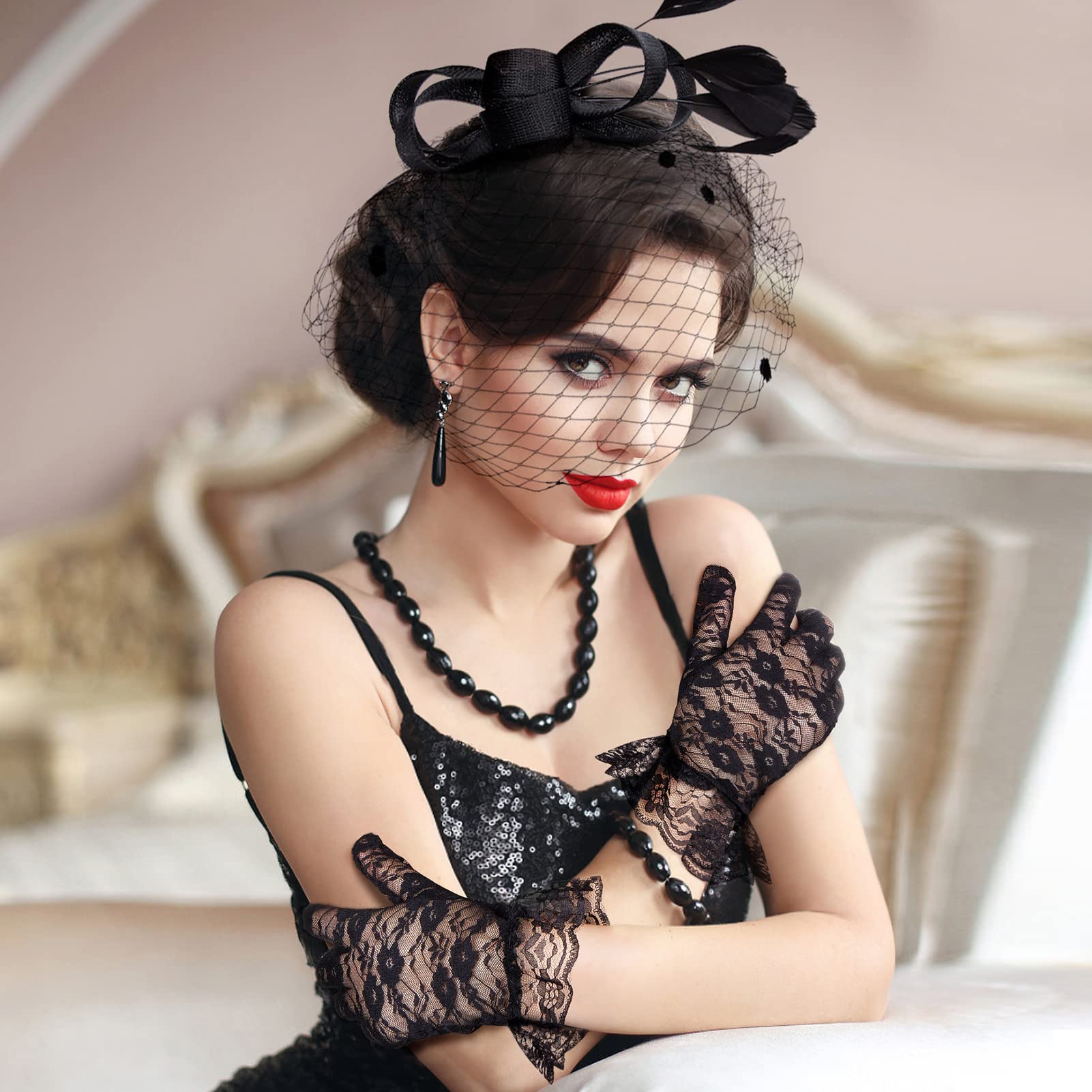 Diadema Fascinator Con Plumas Coloridas Para Mujeres Y Niñas – Accesorio De Carnaval, Cosplay Y Fiestas, Ligera Y Antideslizante