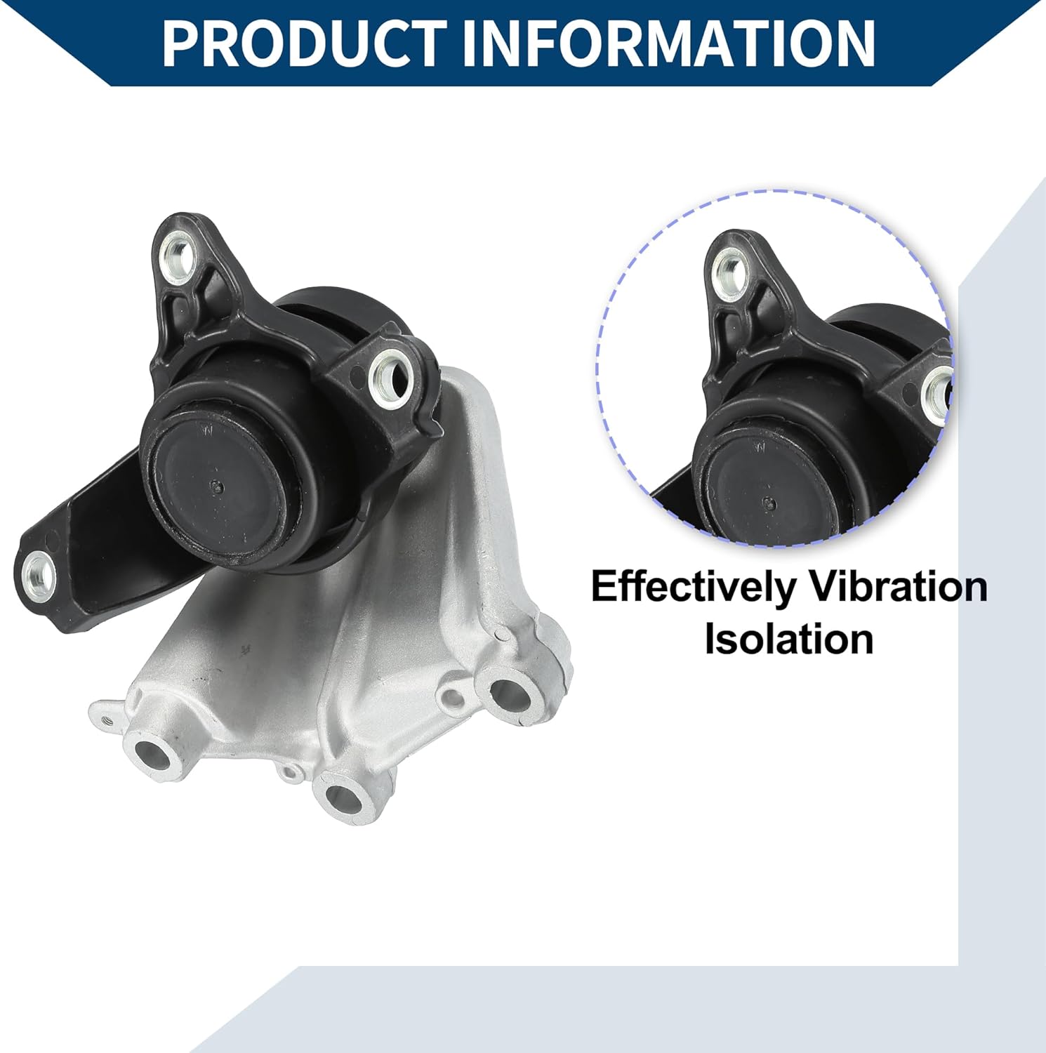 No.50870TA0A03 Engine Motor Mount for Honda Accord 2008-2012 / Left Transmission Mount/Vibration Isolation / 1 Pcs