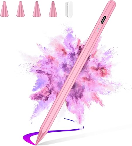 Lápiz óptico para iPad 2018-2022 con rechazo de palma, sensibilidad de inclinación, Apple iPad Pencil 109876 generación, iPad Pro 11iPad Pro12.9