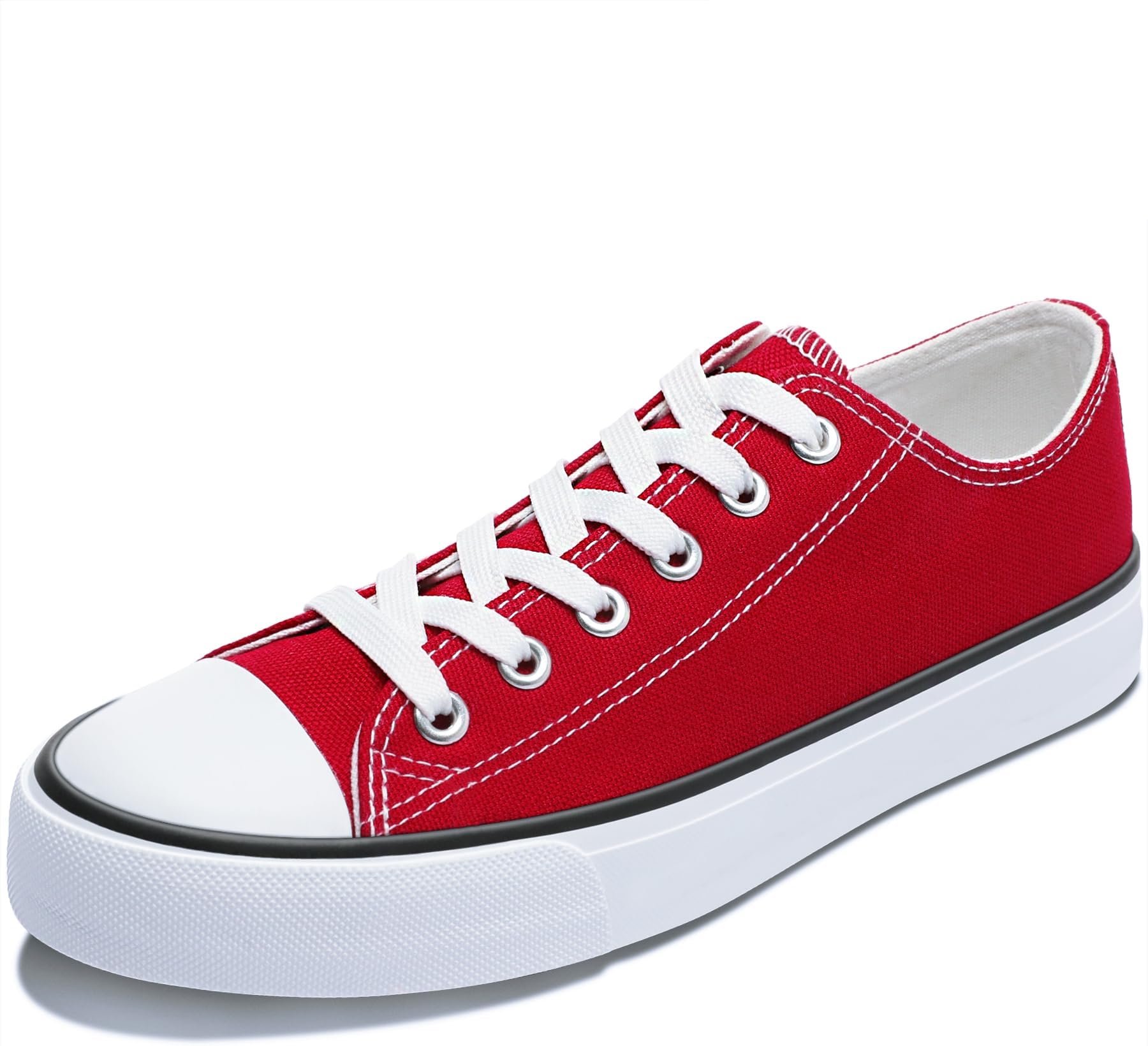 adidas red canvas shoes