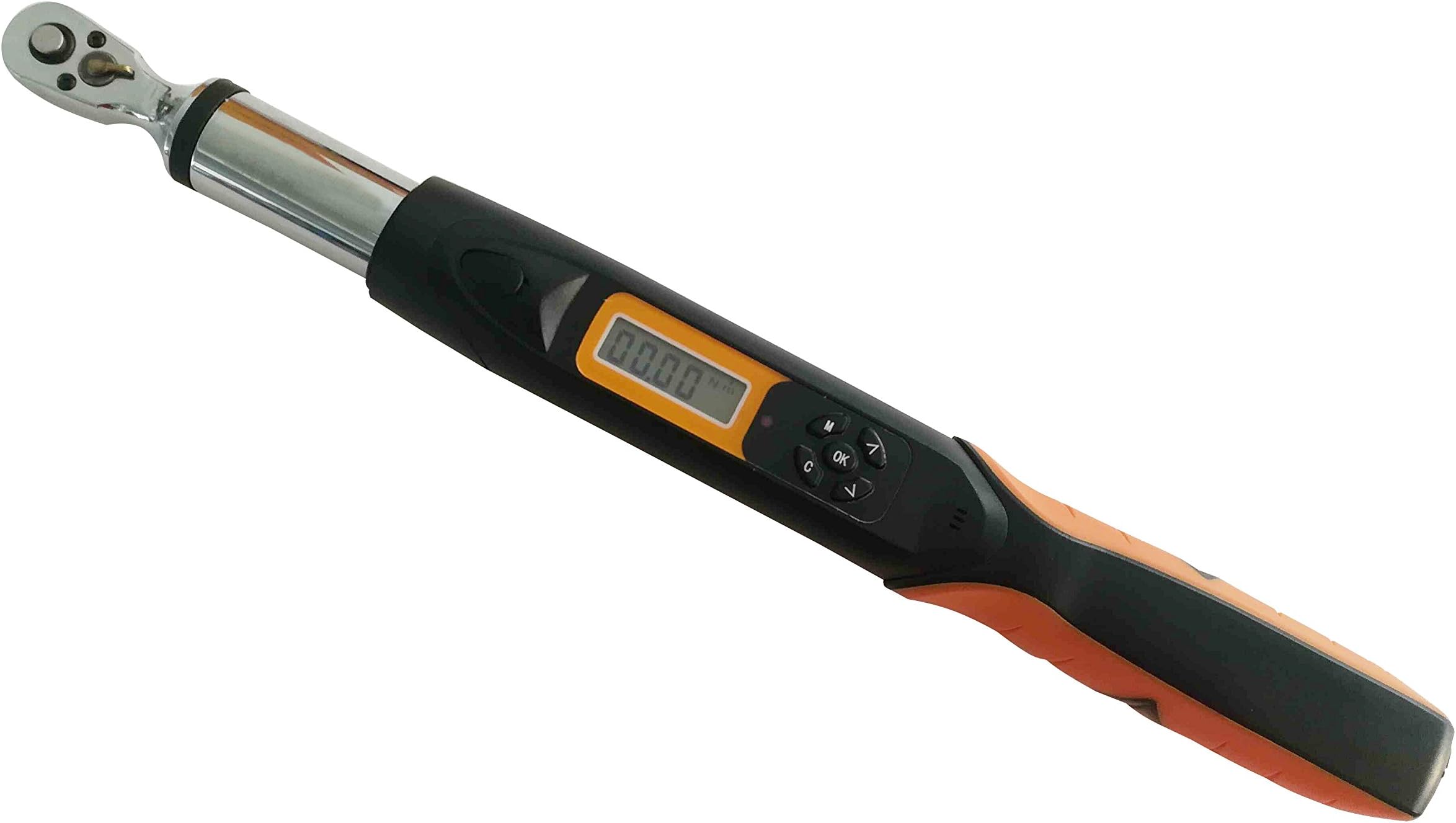 AWG3-135 High Accuracy 3/8" Angle Electronic Torque Wrench with Buzzer, LCD Display, 6.75~135(N.m)