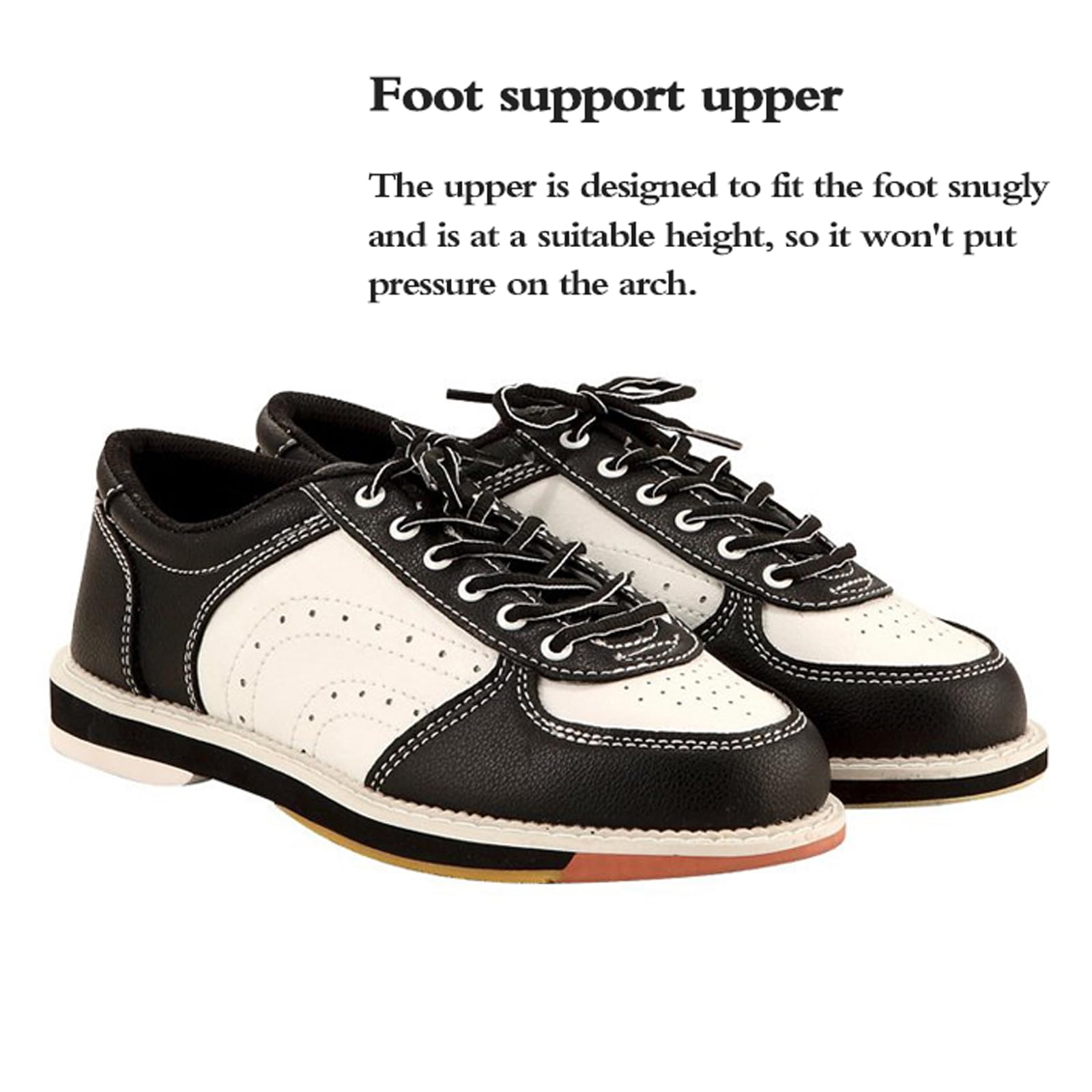 Scarpe da Bowling per Uomo da Donna,Scarpe da Bowling Leggere E Traspiranti,Cotone Ispessito sul Tallone per,Fori di Ventilazione,Adatte A Tutti I Livelli