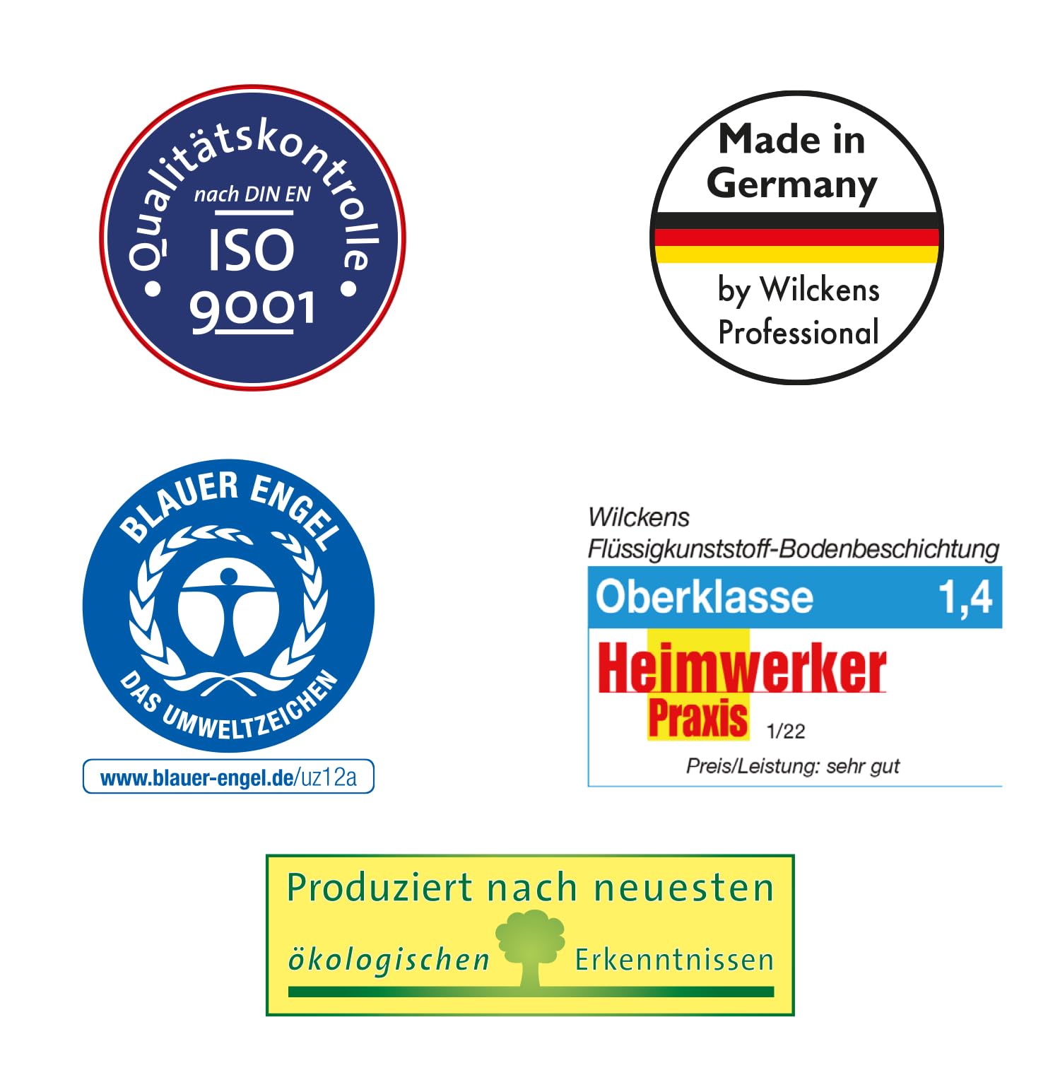 Wilckens Professional Flüssigkunststoff in 2,5L und 5L Farbtöne: RAL 7001/7016 Bodenbeschichtung (RAL 7016 5L)