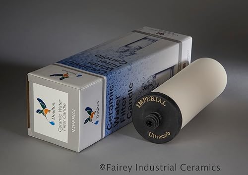 Miniatura 2 de Doulton ¦ W9123085 ¦ Filtro de Vela de Cerámica Imperial 8 ½" ICP UltraCarb ¦ Elemento Hilo Corto ¦ 1586 ¦ Blanco ¦