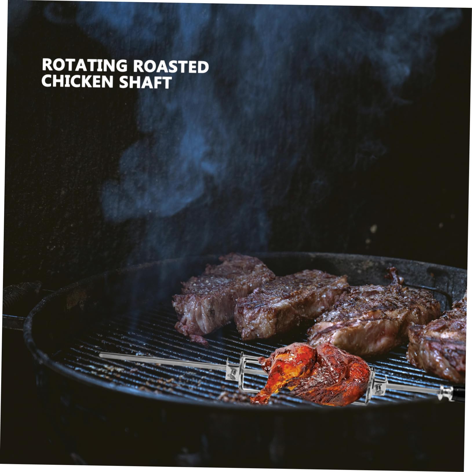 BESPORTBLE 10pezzi Forchette Rotative Acciaio Inossidabile Per Arrosto Di Pollo e Pesce Utensili Per Bbq e Cucina Per Grigliate e Cottura Al Forno