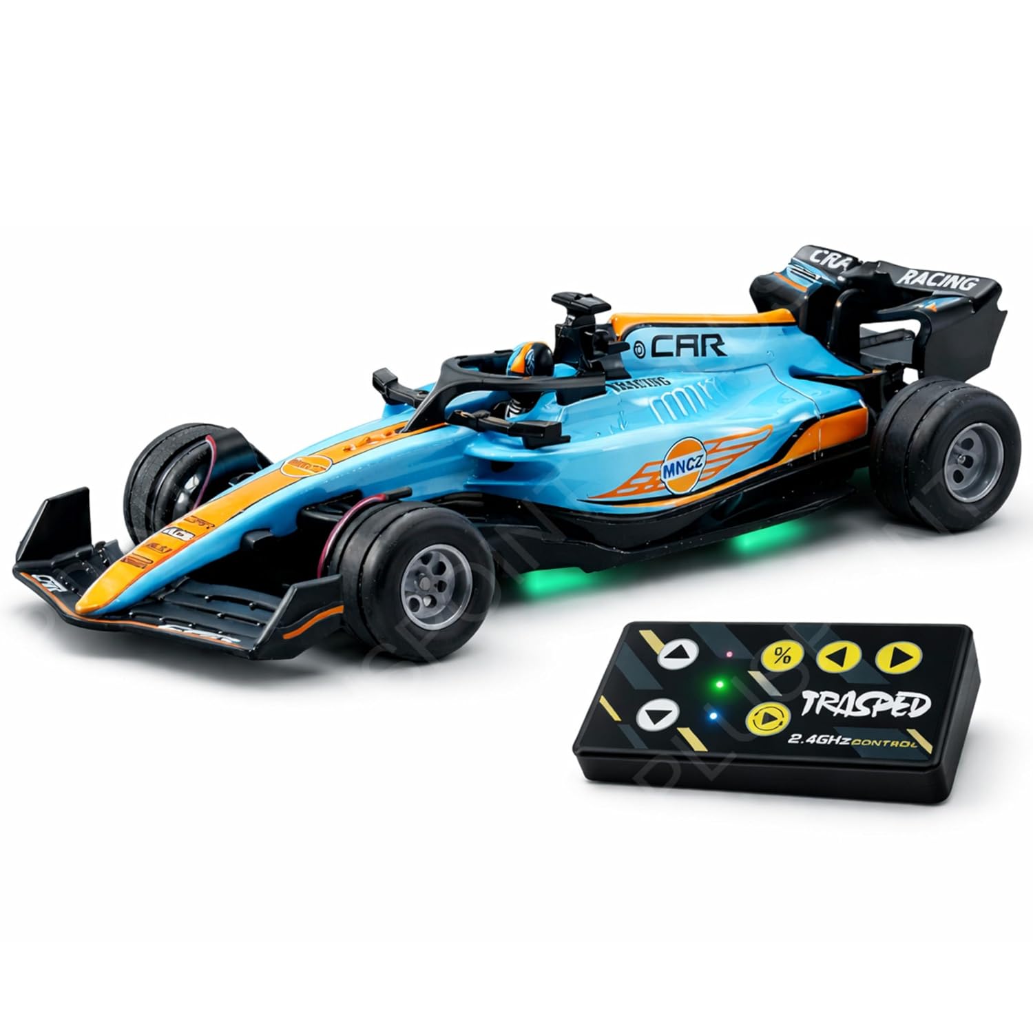 PLUSPOINT 1:64 Diecast Metal F1 RC Mini Racing car with LED Lights, 2.4GHz Remote Control Car, 3 ... at ₹995 – Amazon