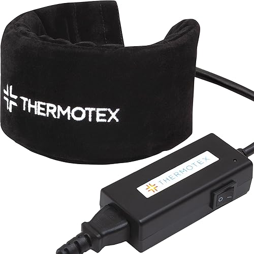 Almohadilla térmica prémium de infrarrojos lejanos Cuello Alivio del dolor de calor dirigido para rigidez, dolor e incomodidad del cuello,