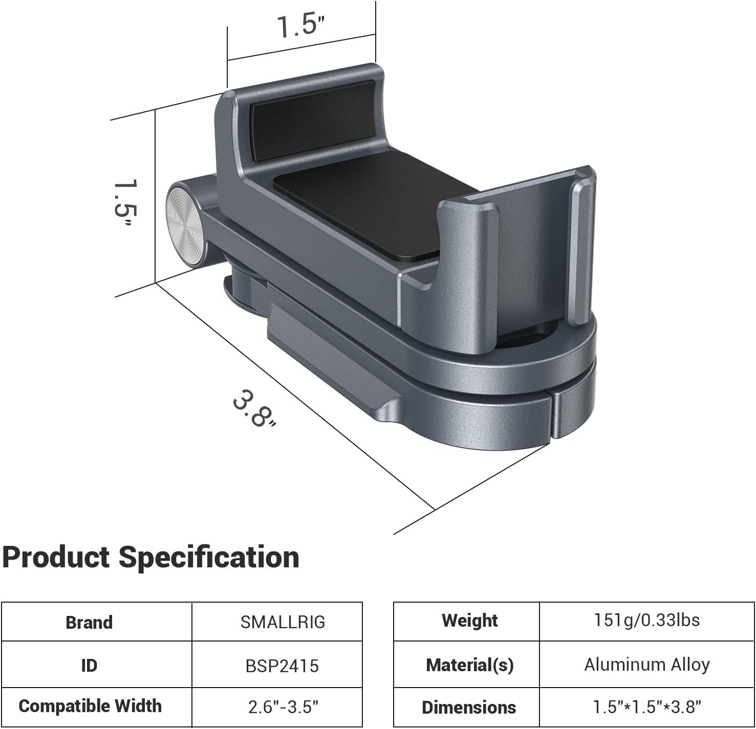 smallrig phone holder