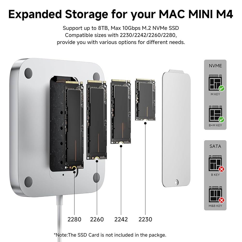 iExpandMate MINI218B PRO Mac Mini M4 ドック Amazon.com: Minisopuru iExpandMate MINI218B PRO Mac mini M4