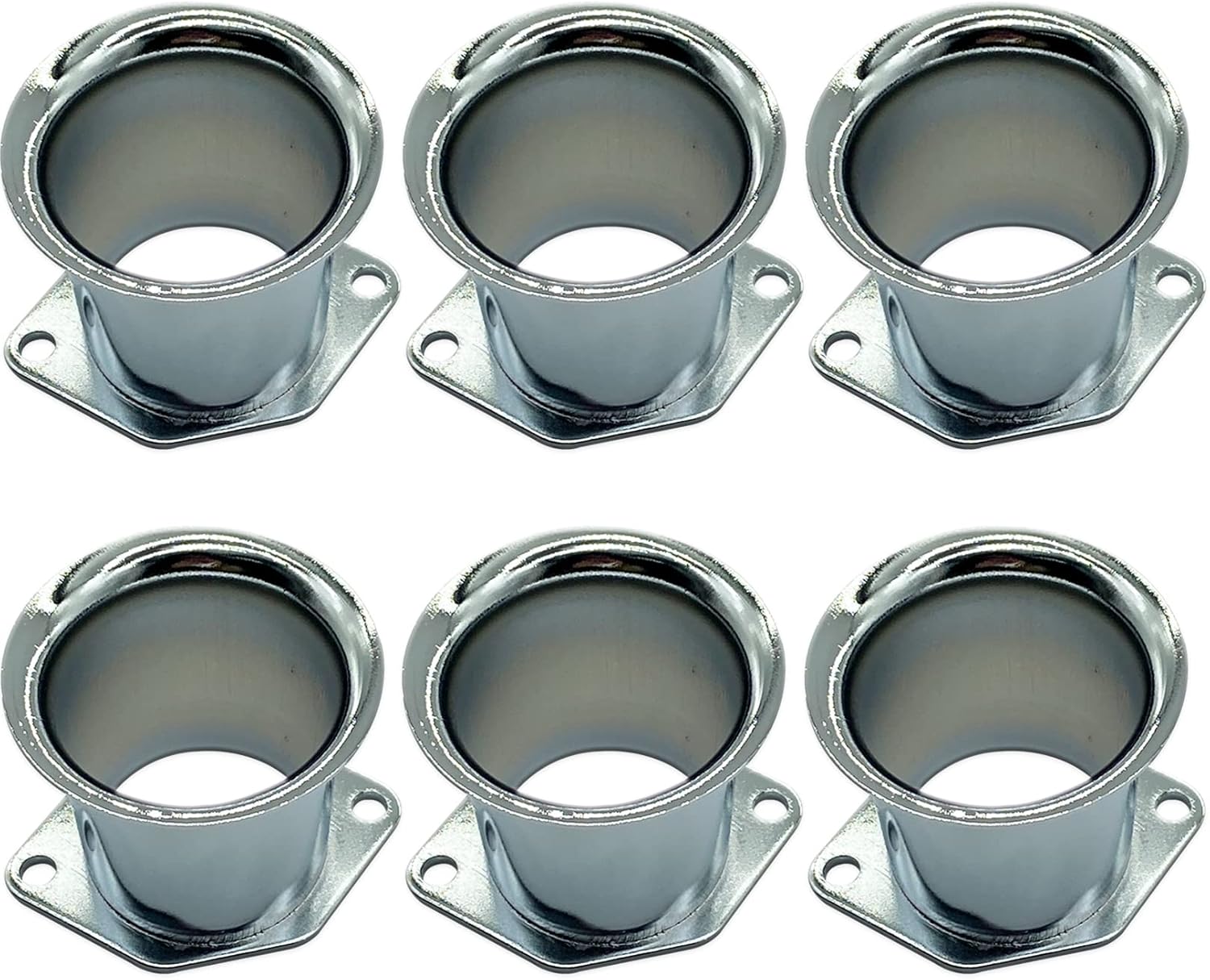 Velocity Stacks Air Horn Trumpet Replacement for Weber 40 44 45 48 IDF IDA PHH DCOE (6 PCS)