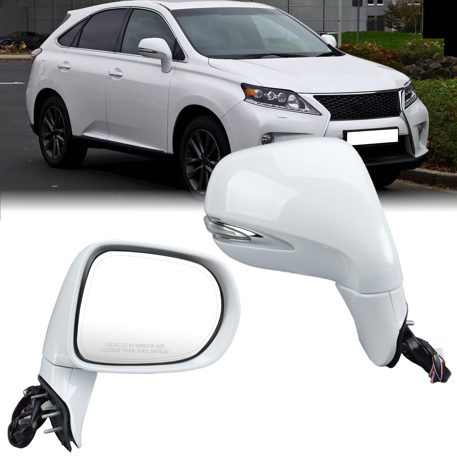 Photo 1 of MOFOAP Passenger Side Mirror for Lexus RX350 RX450H (2013-2015)