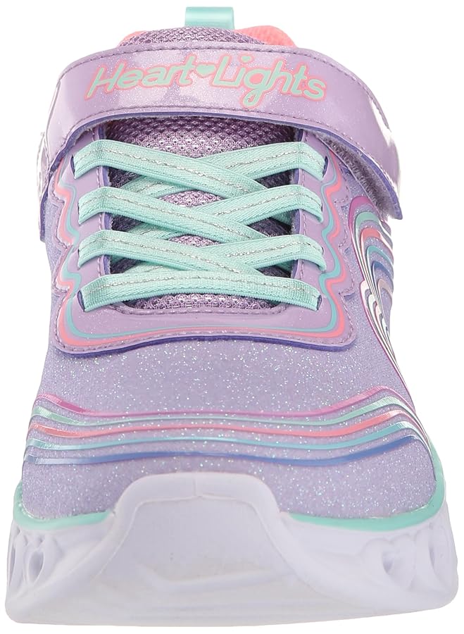 ラッキーツアーズ NEW Skechers Lights Up Shoes Sneakers Heart Flower Peace