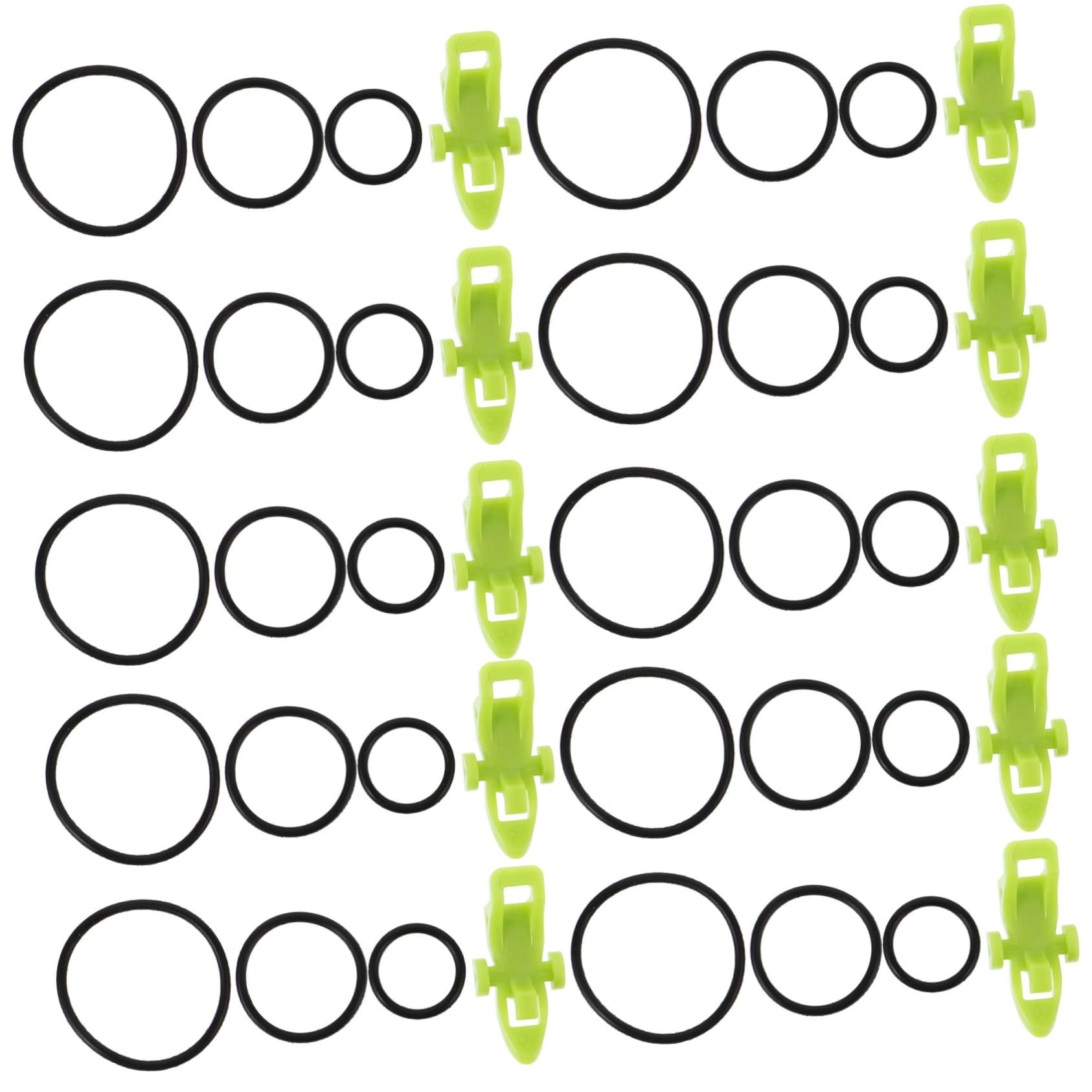 POPETPOP 10 Sets Fishing Hook Holder Solid Fishing Tool for Organized Bait Storage Durable and Reliable for Efficient Angling