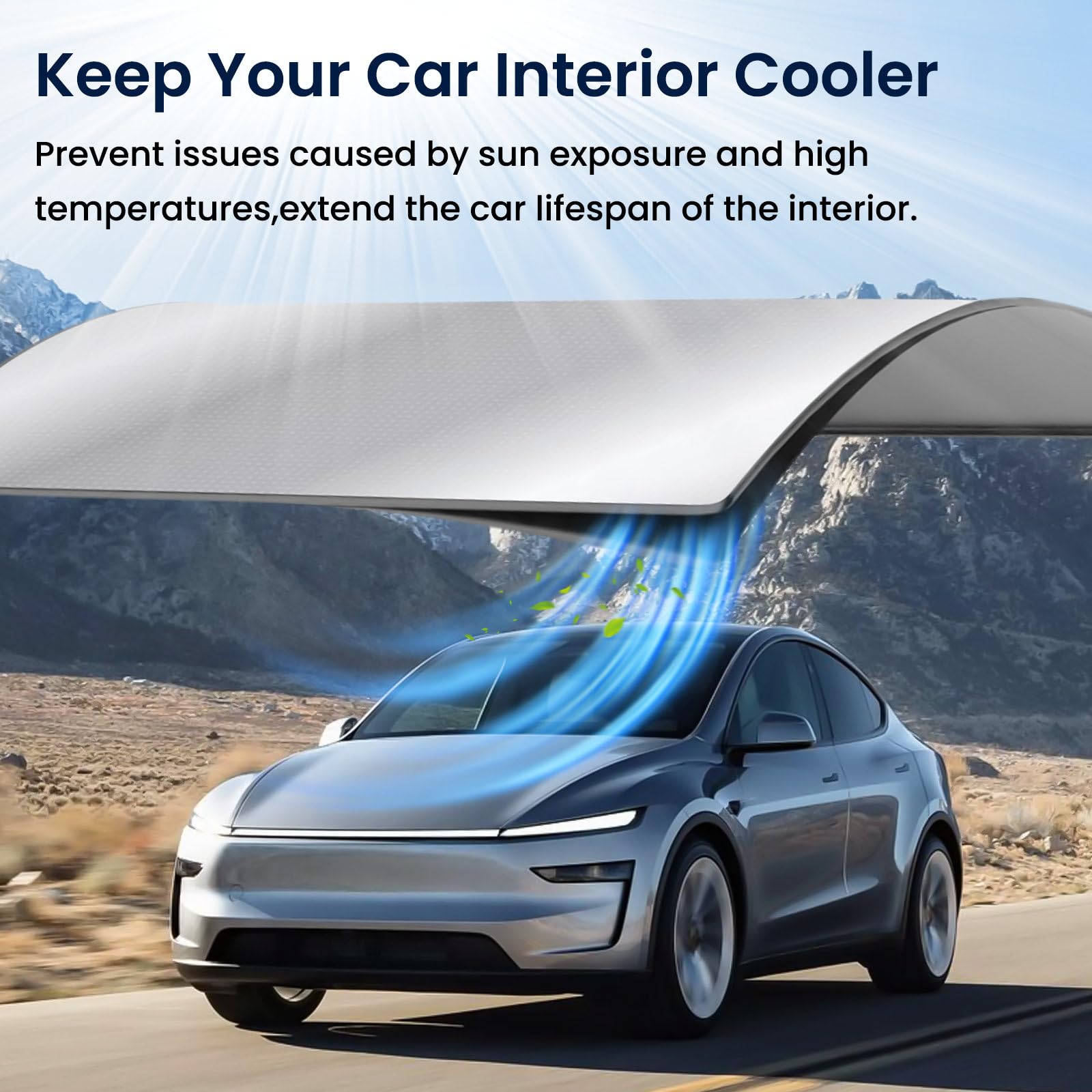 Amazon.com: Klutchtech for Tesla Model Y Juniper Sunshade Roof