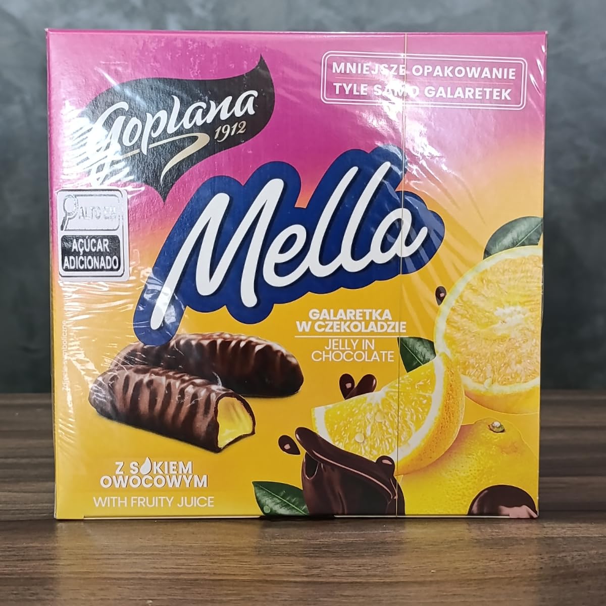 Amazon.com : Jutrzenka MELLA Cocolate Coated Lemon Jelly, 6.7oz