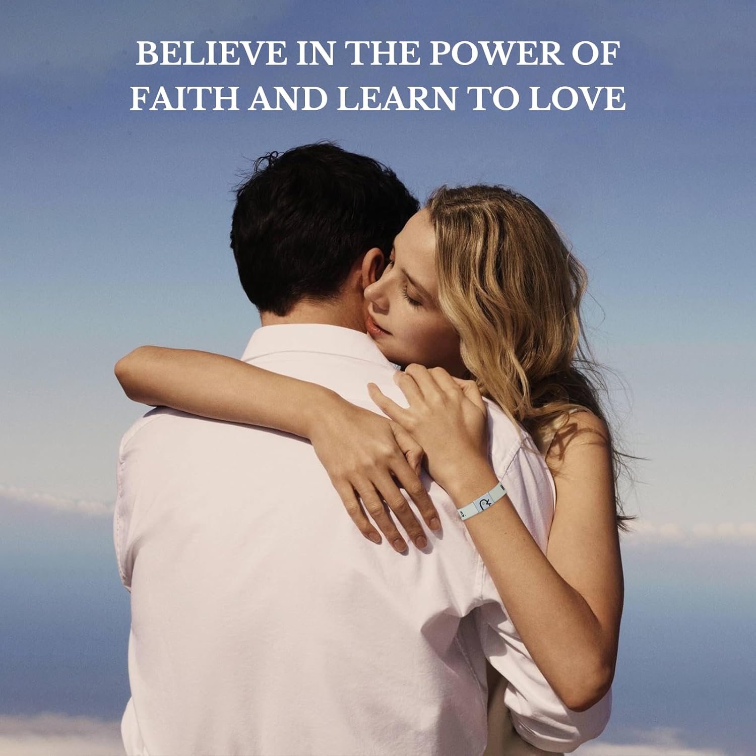 Bible verse bracelets Christian Bracelet Bible Verse Wristbands With NFC Inspirational Daily Bible Verse Bracelets for Women Men Teens Elastic Inspirational Religious Gifts WWJD - Image 7