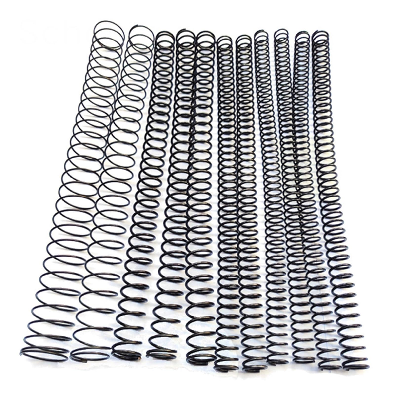 Resorte de acero de compresion de 2mm de diametro y muelle de presion de 14mm para herramientas 6