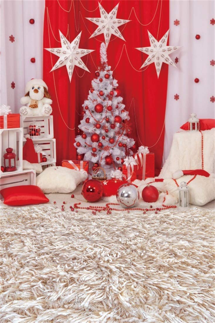 Amazon | Qinunipoto 背景紙 クリスマス 写真背景布 背景布 撮影