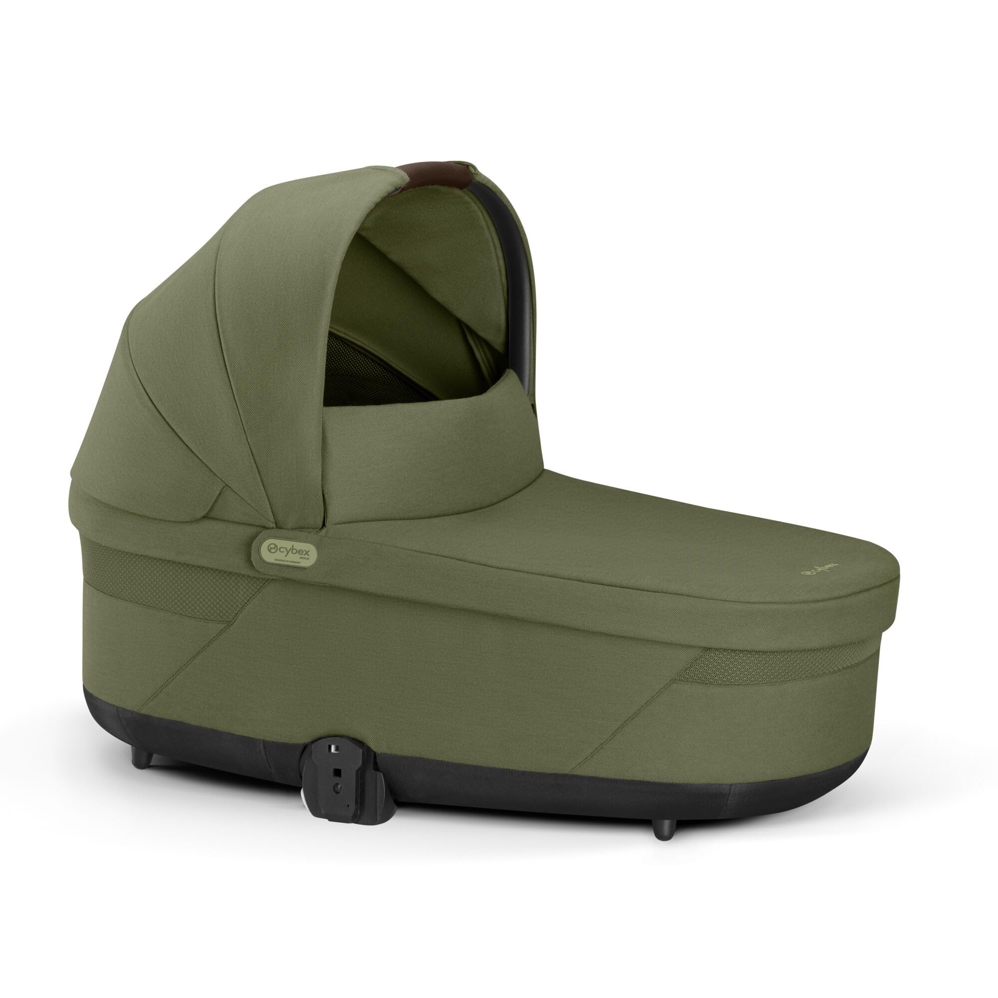 Cybex Cot S Lux/Moss Green-Khaki PU1