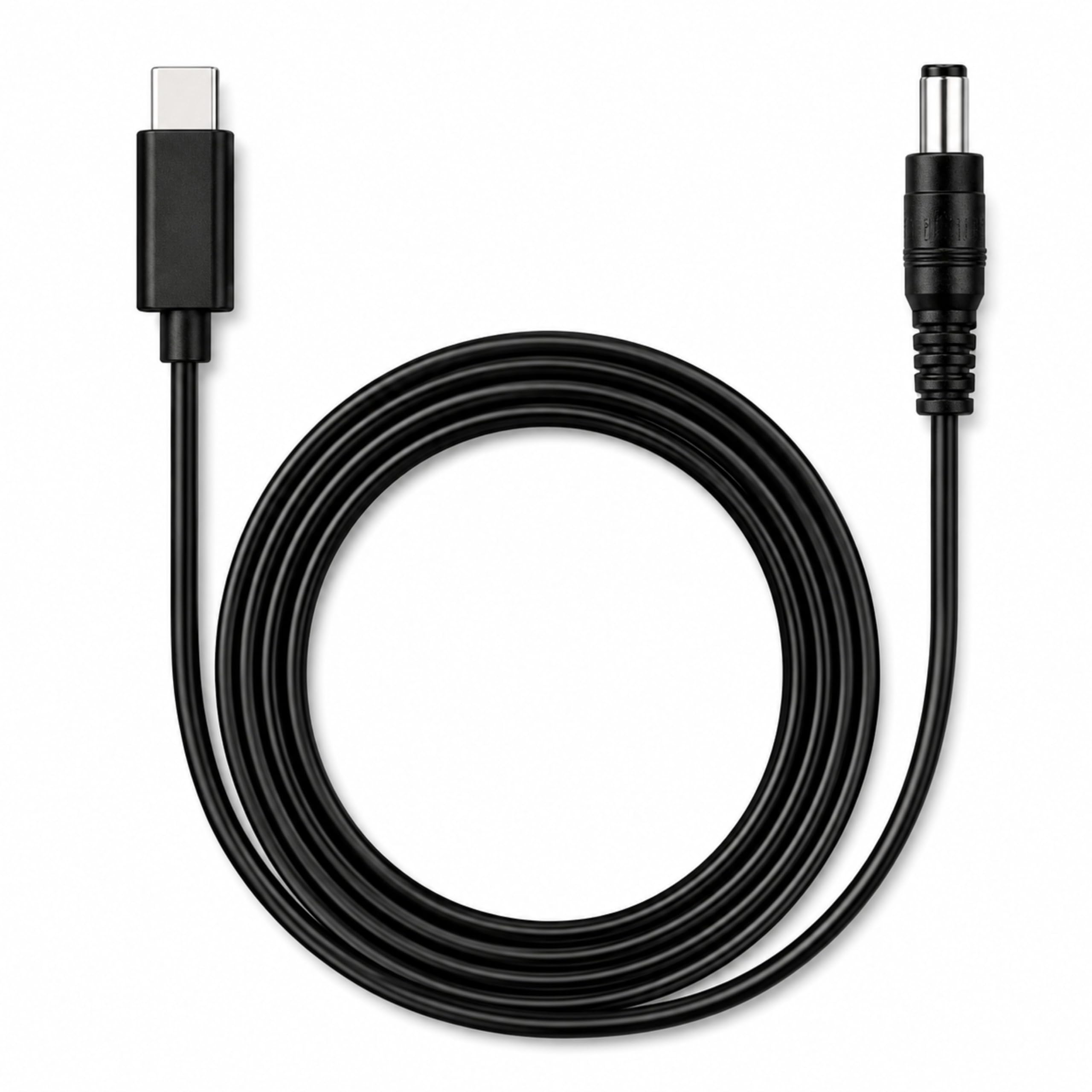 USB Type C to DC 5.5 x 2.1mm Power Cable, 1 Meter, 5V-12V Pass-Through, USB-C Male to DC Barrel Male for Router, LED Strip & DIY Electronics (Pack of 1)-image-16