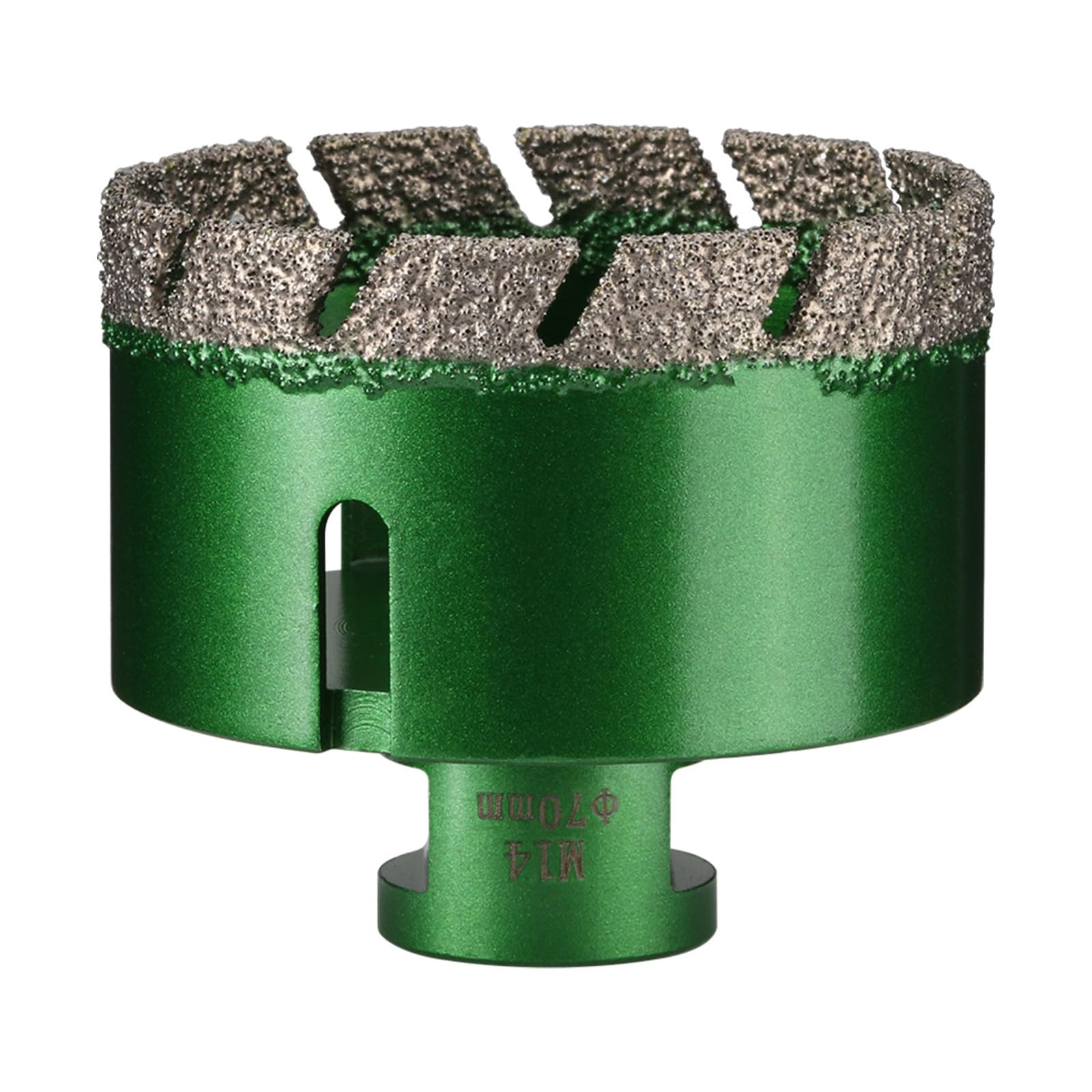 Foret diamanté 70mm M14 pour éviter de casser le grès cérame