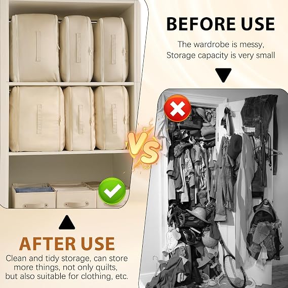 Ultra Space Saving Self Compression Organizer,Storage Bags,Heavy Duty Moving Bags,Storage Tote for Space Saving, Self Compression Moving Organizer Bags for Comforters,Clothes, Blankets(Pink, XL)