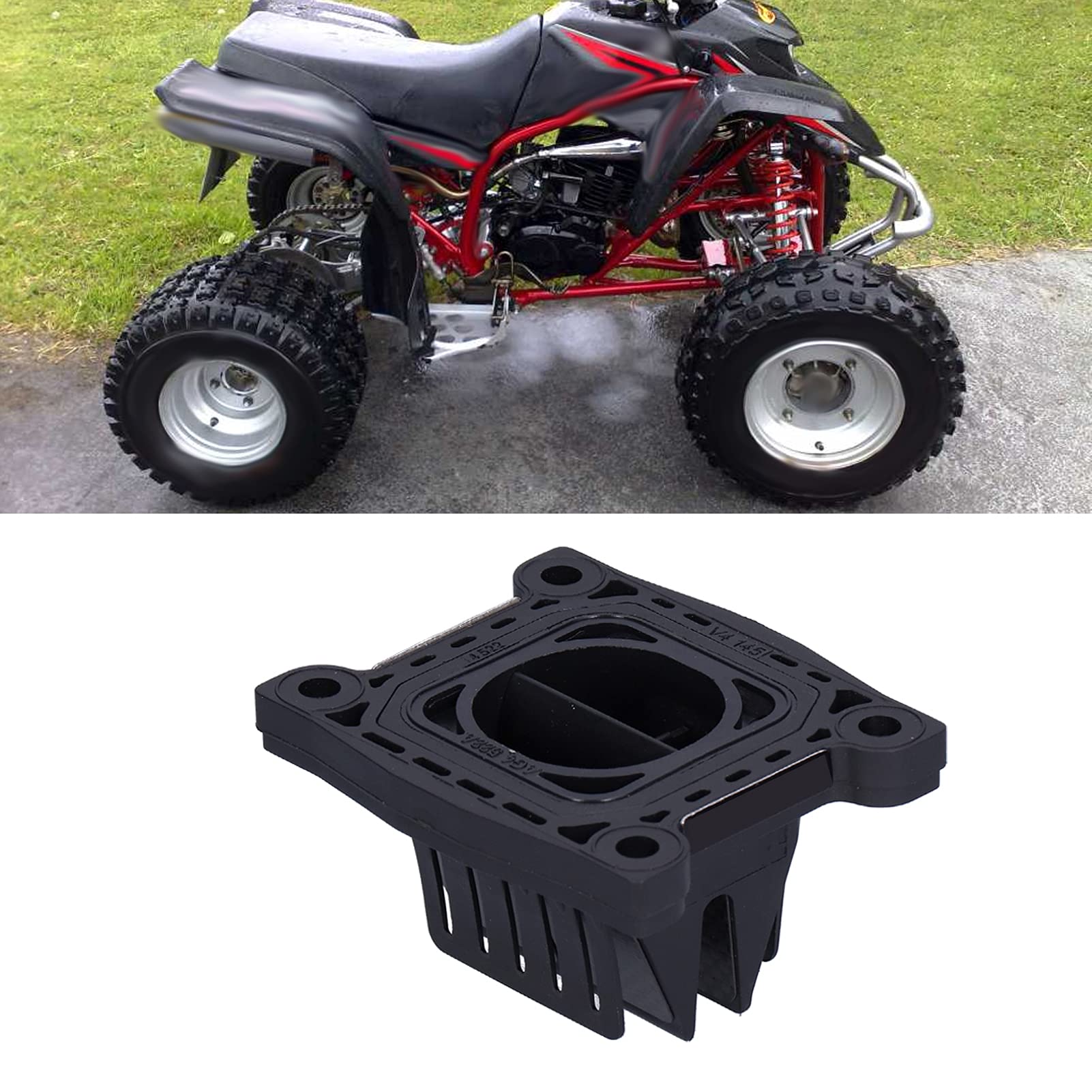 Reemplazo de Válvula de Lengüeta ATV paraYFS200 Blaster VForce4 V4145 Tecnología Compuesta Avanzada Montaje sin Tornillos Mayor Tiempo de Servicio Rendimiento Superior Más