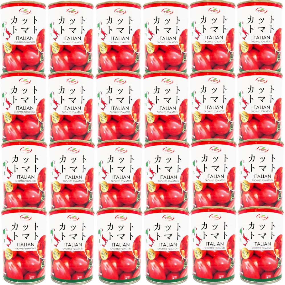 Amazon.co.jp: 訳あり カット トマト缶 400gx24缶 (若干のサビ、凹み有