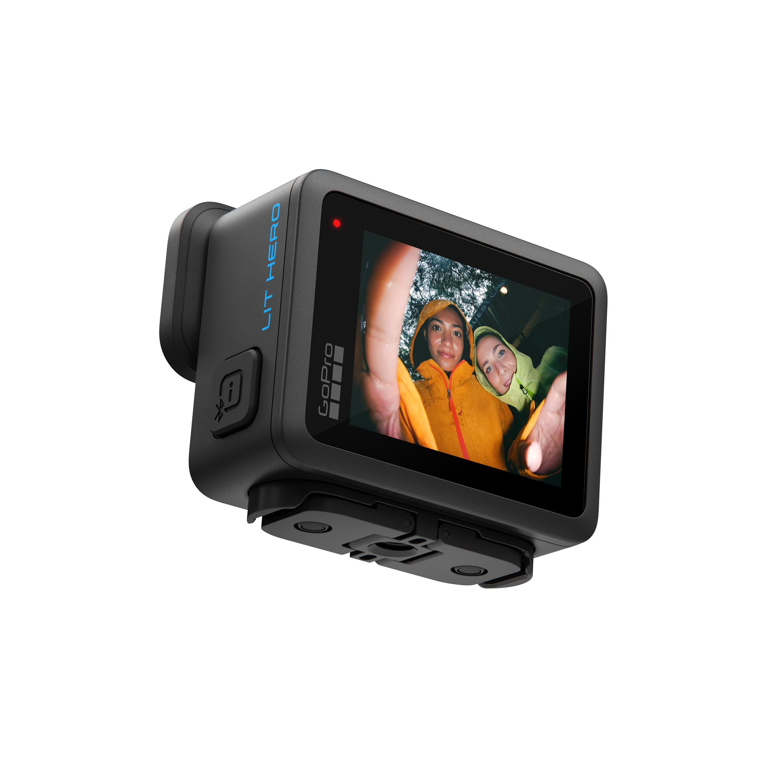 GoPro LIT Hero - Lightweight, Compact, Waterproof Action Camera with Built-in Light, 4K60 Ultra HD Video, 12MP Photo, Touch Screen, HyperSmooth Stabilization