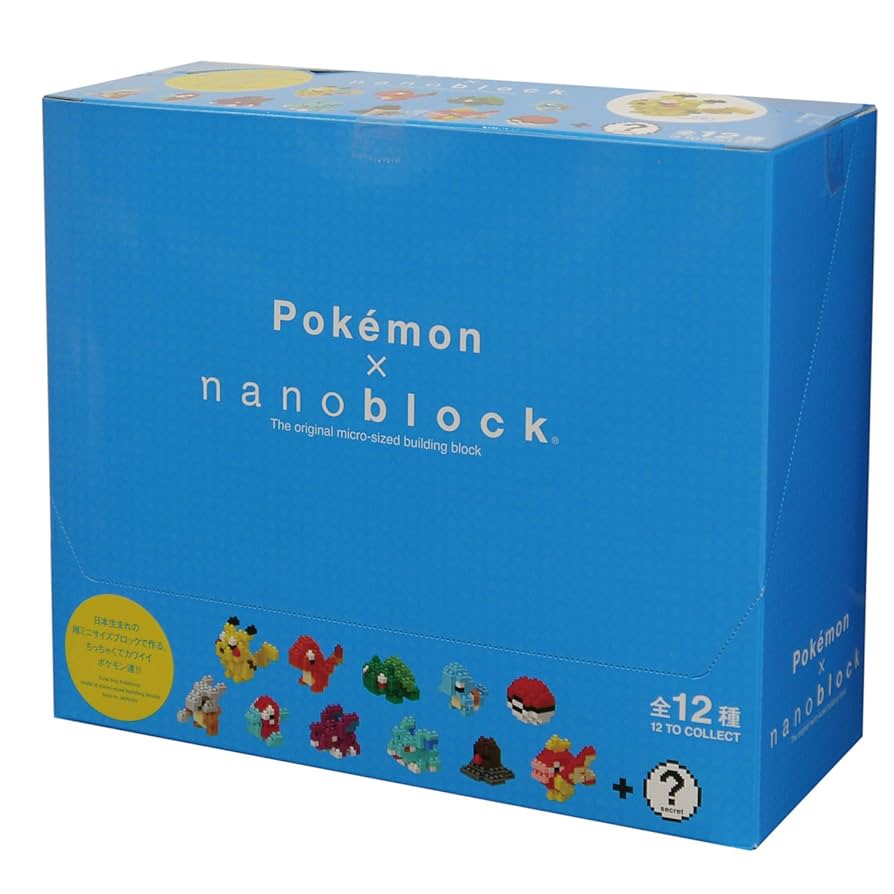 ナノブロック ミニポケットモンスターシリーズ01 ボックス 初回限定特典付き Amazon.co.jp: nanoblock ナノブロック ミニポケットモンスター