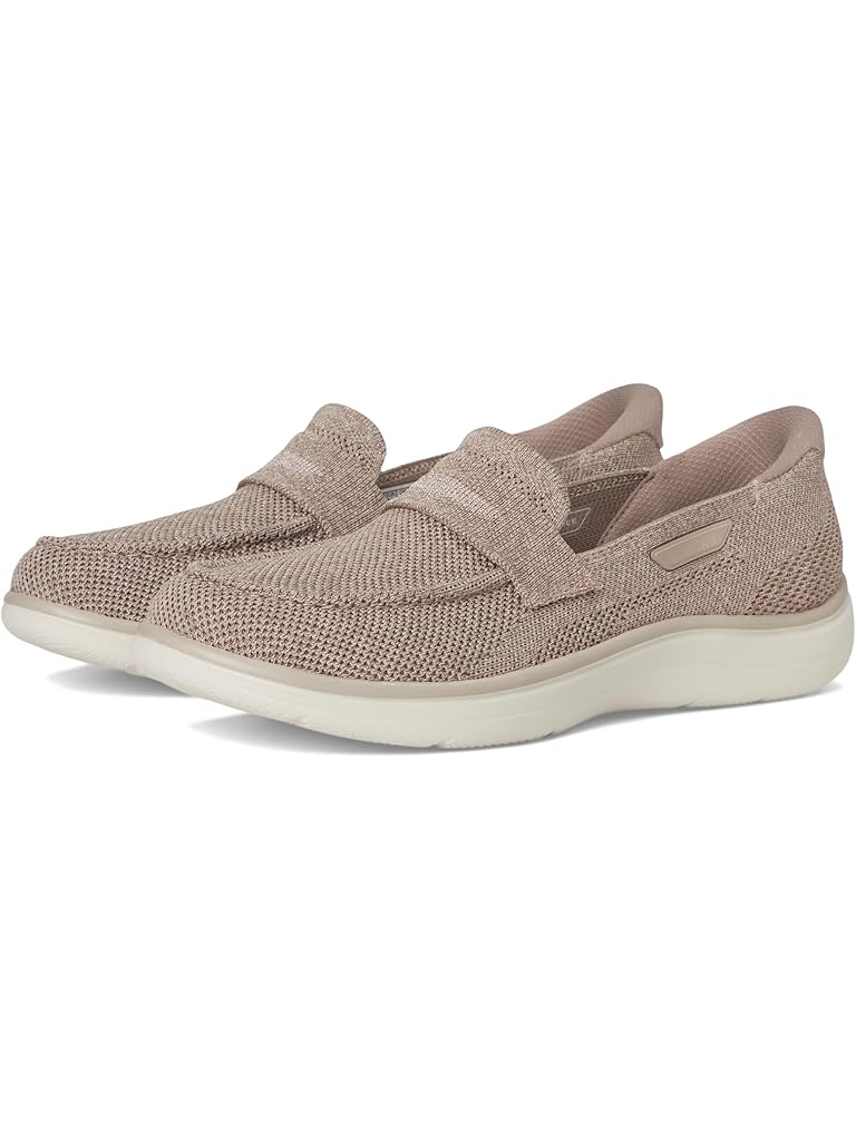 Taupe SKECHERS On-The-Go Hands Free Slip-ins Radiant - Bonnie
