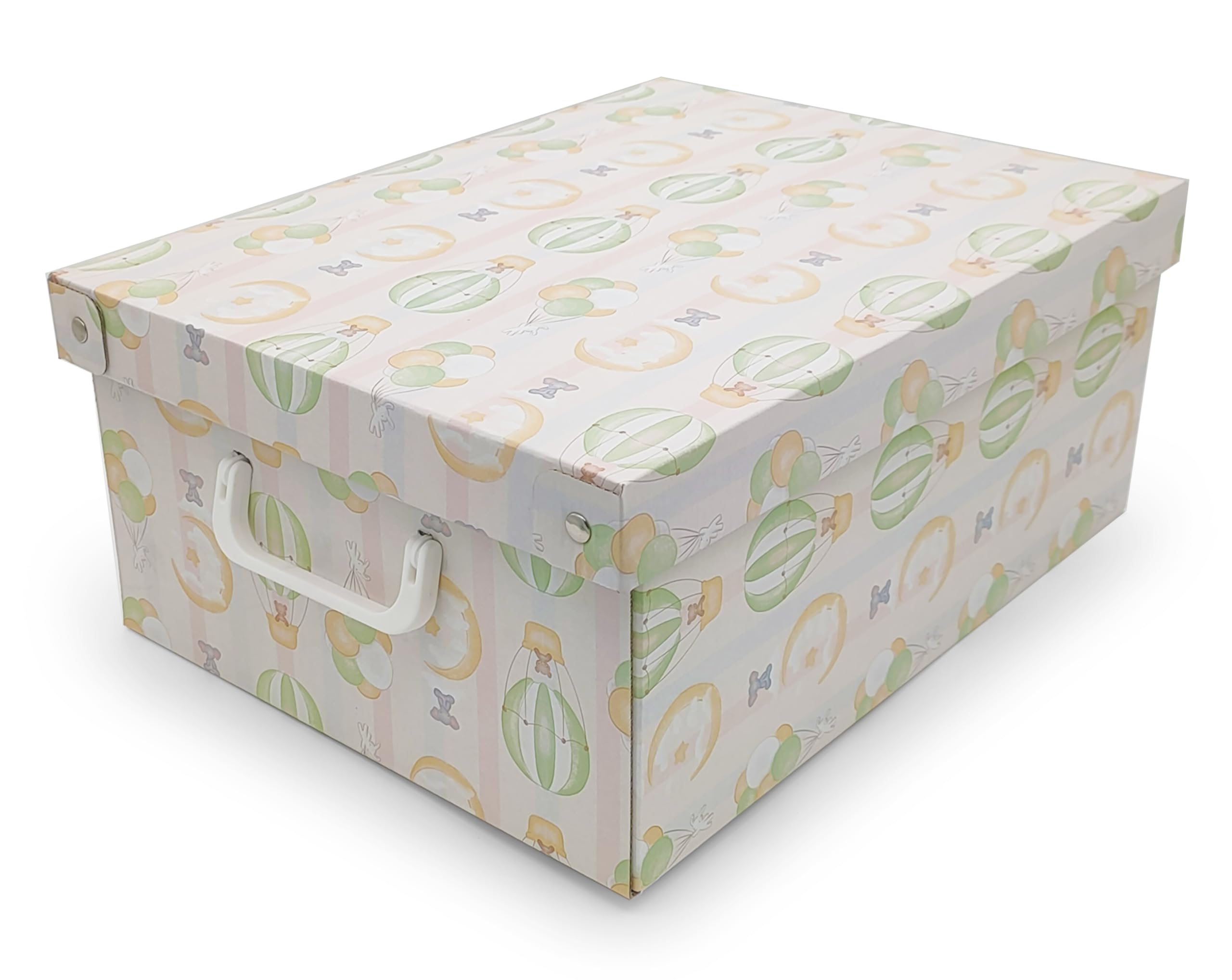 Scatole Organizer Per Armadio Tapirus 25x35x17.5 Cm - Con Coperchio, Per Vestiti, Scarpe, Giochi - Foto 10